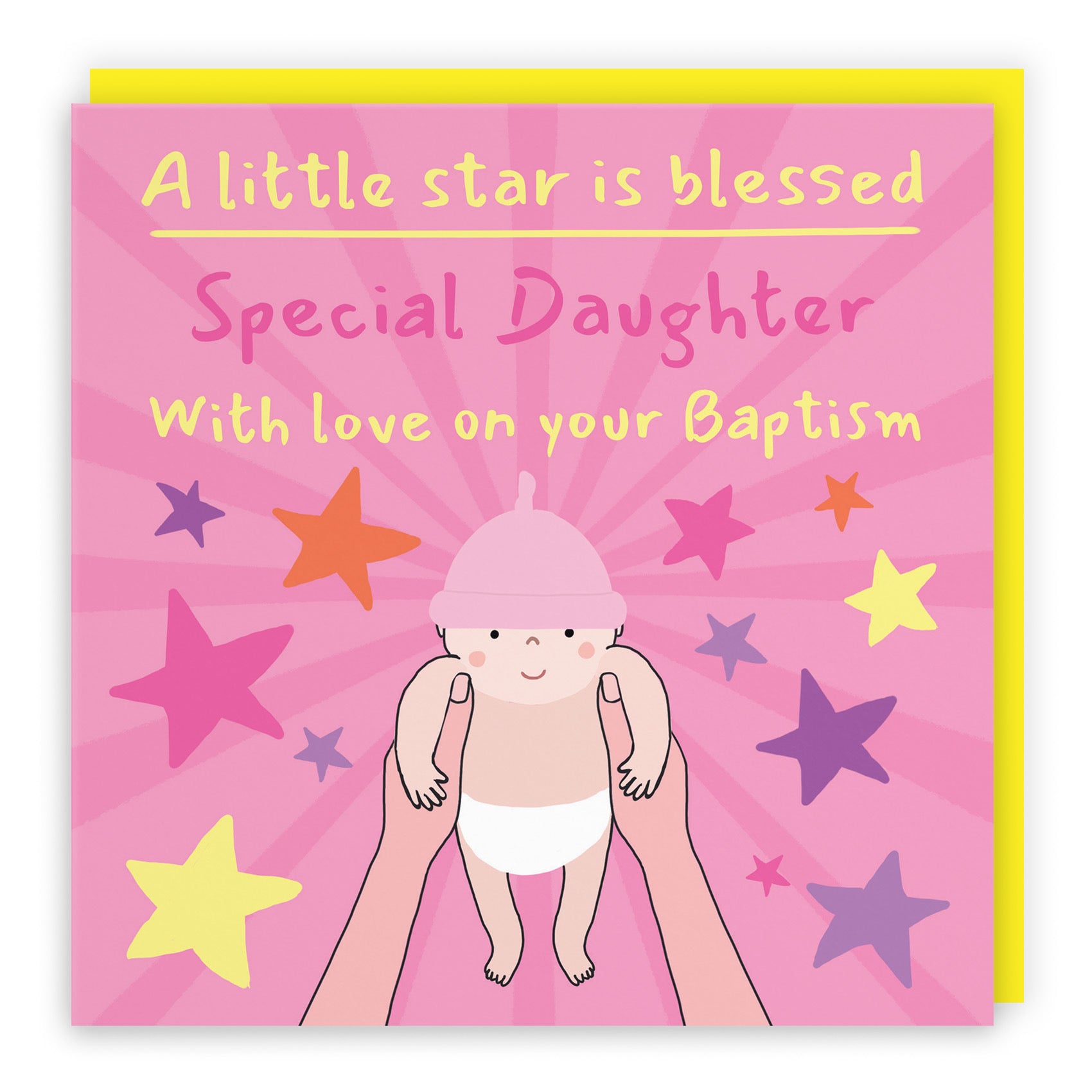Daughter Baptism Card Bundle Of Joy Laugh Out Loud - Default Title (GK00492)