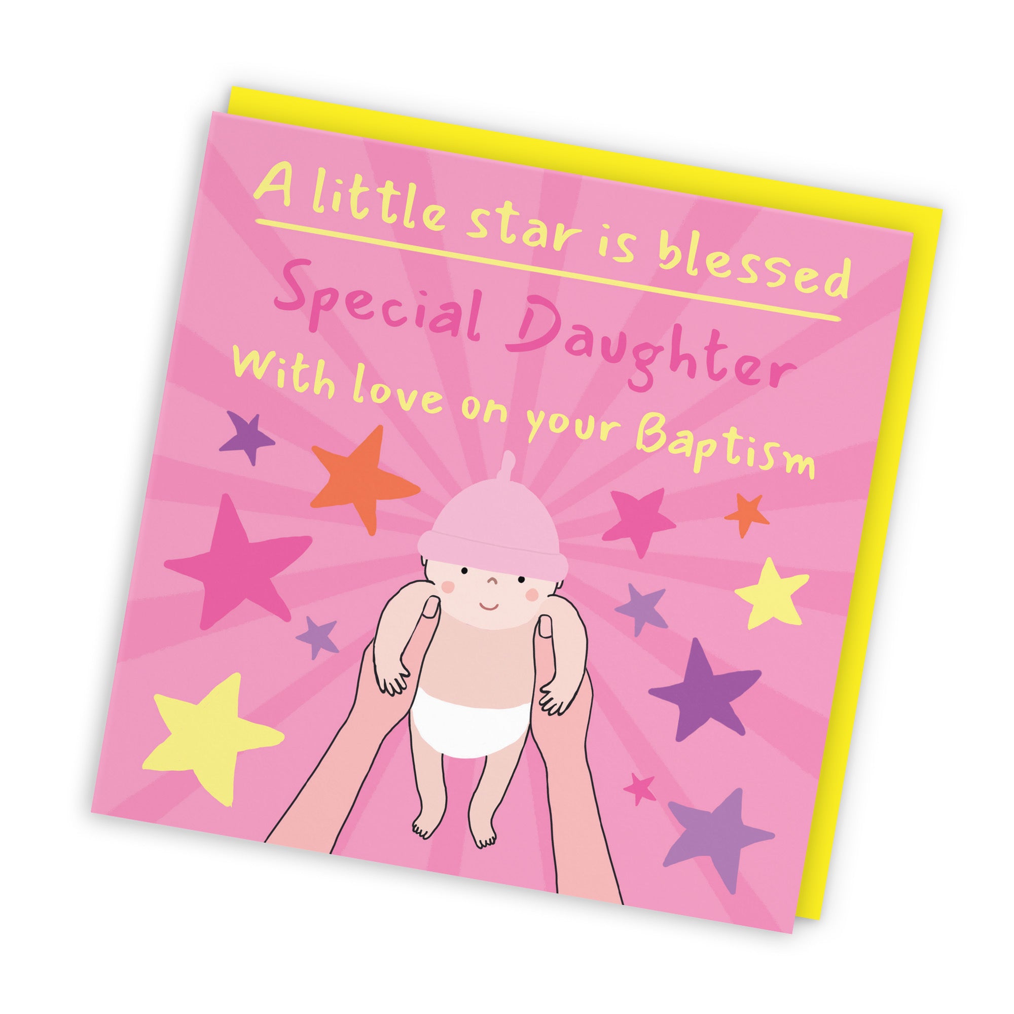 Daughter Baptism Card Bundle Of Joy Laugh Out Loud - Default Title (GK00492)