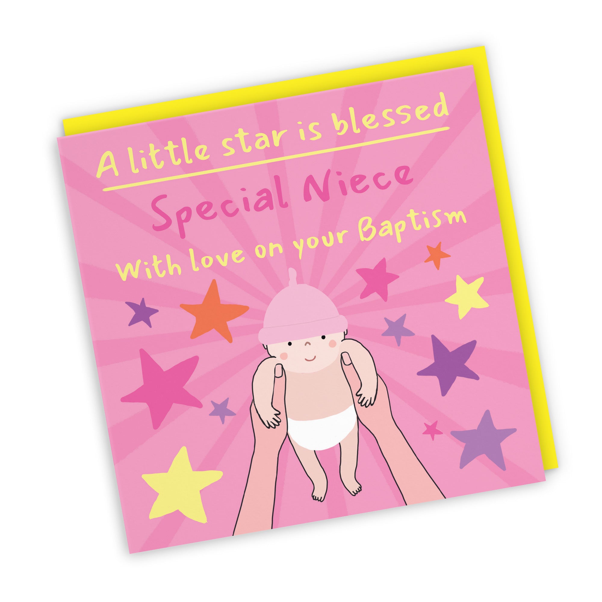 Niece Baptism Card Bundle Of Joy Laugh Out Loud - Default Title (GK00501)