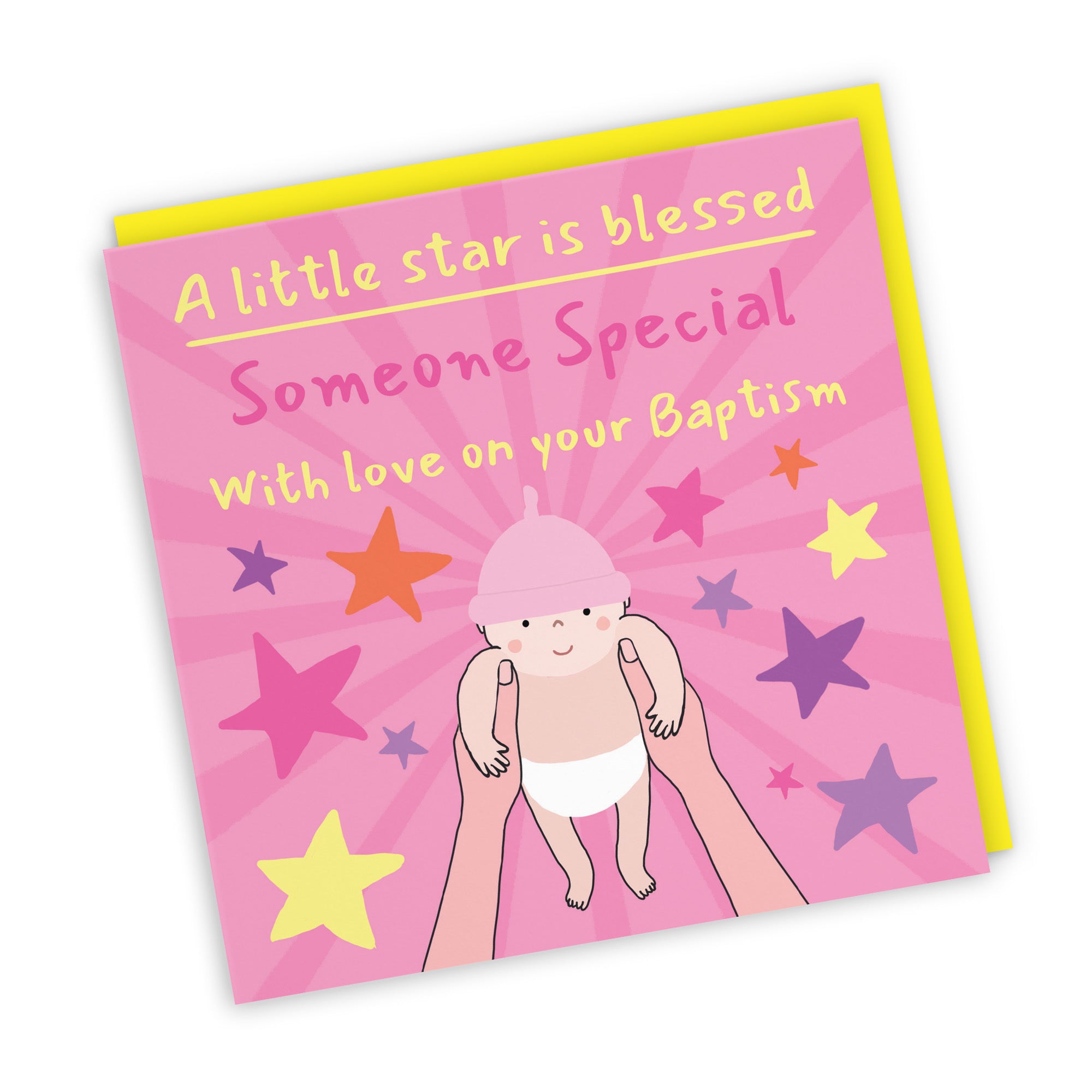 Female Someone Special Baptism Card Bundle Of Joy Laugh Out Loud - Default Title (GK00505)