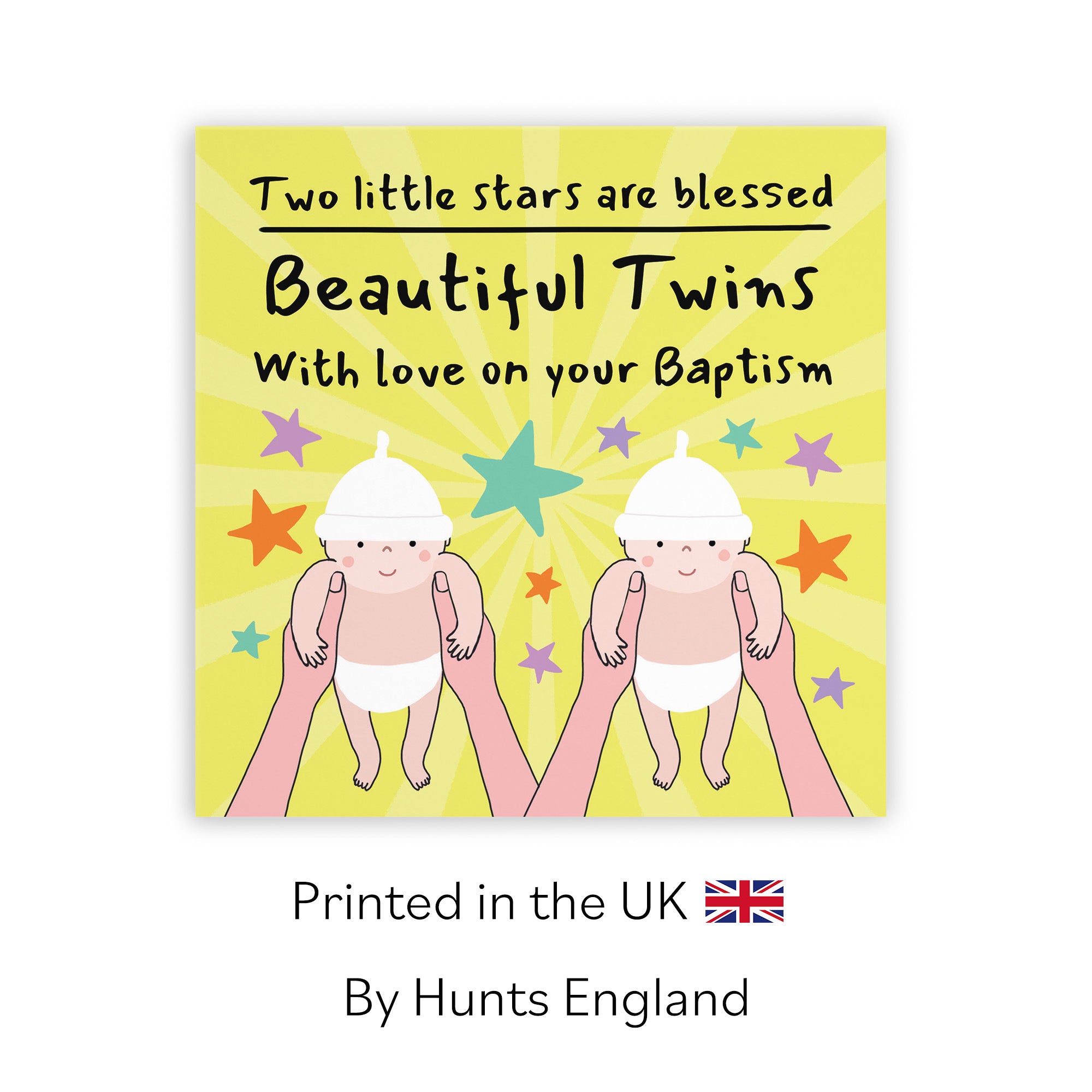 Twins Baptism Card Bundle Of Joy Laugh Out Loud - Default Title (GK00509)