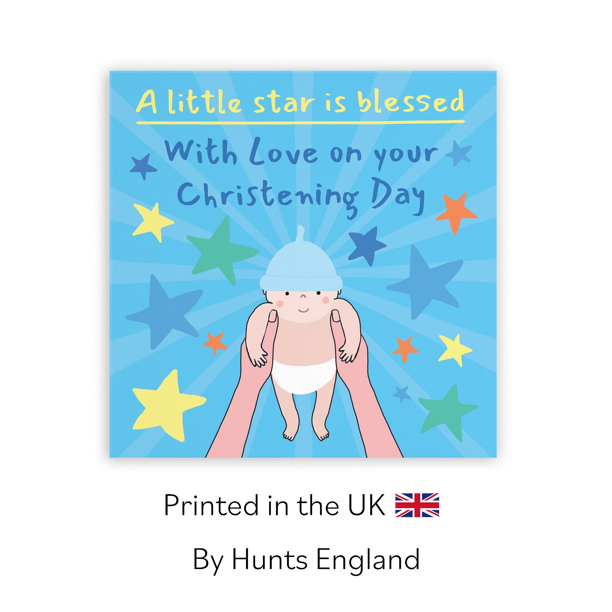 Boys Christening Card Bundle Of Joy Laugh Out Loud - Default Title (GK00511)