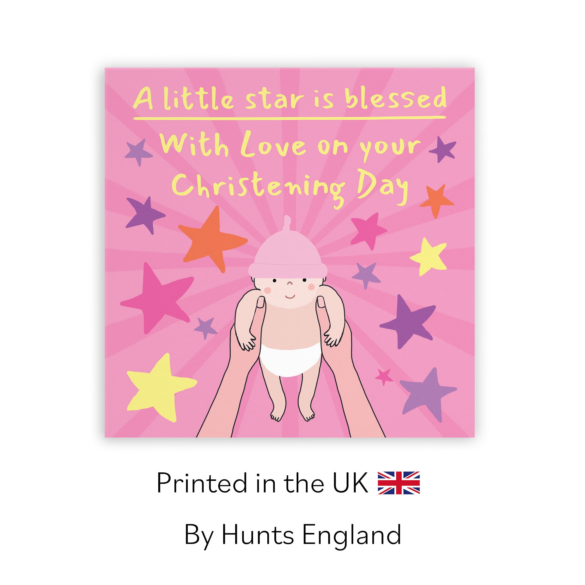 Girls Christening Card Bundle Of Joy Laugh Out Loud - Default Title (GK00512)