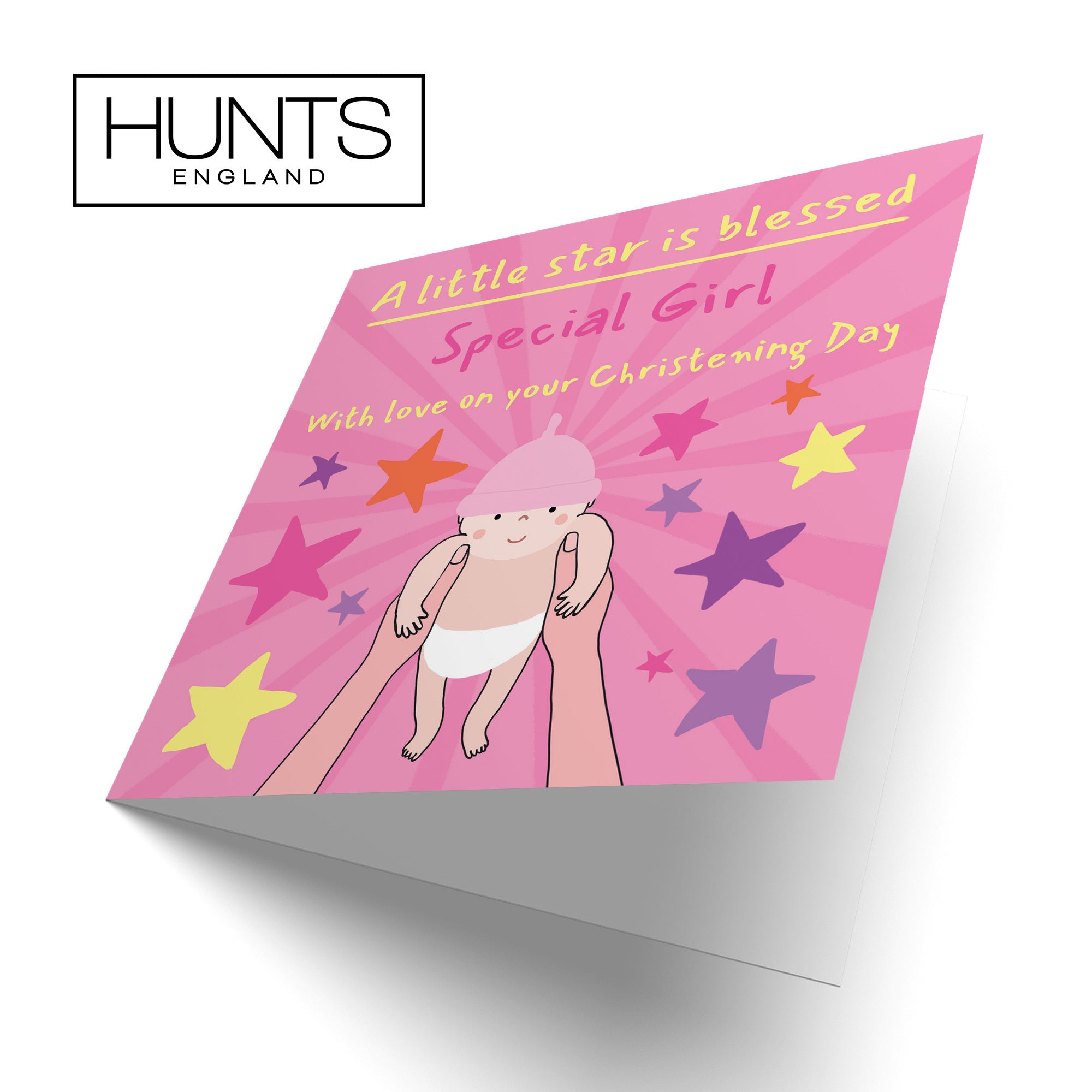 Girl Christening Card Bundle Of Joy Laugh Out Loud - Default Title (GK00516)