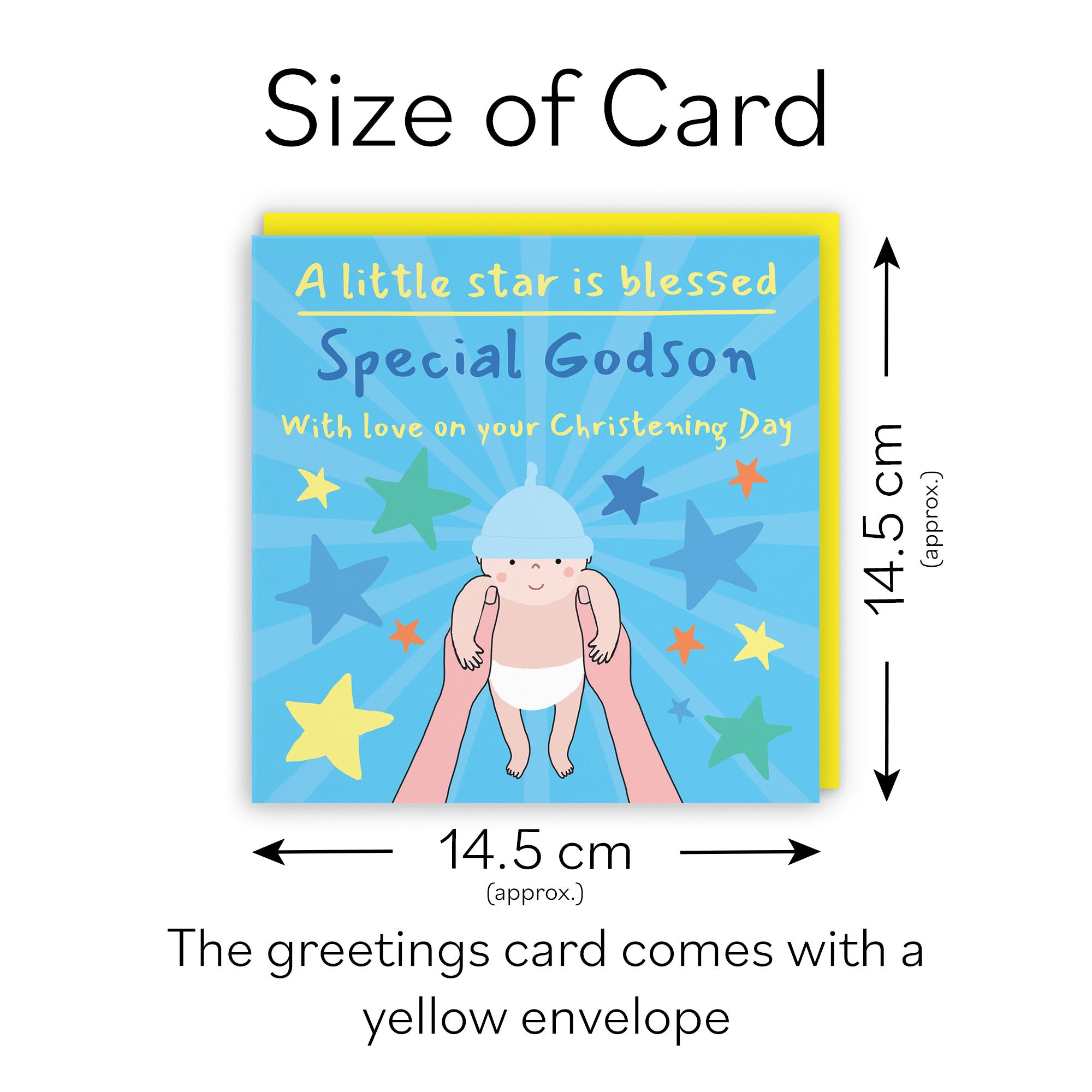 Godson Christening Card Bundle Of Joy Laugh Out Loud - Default Title (GK00518)