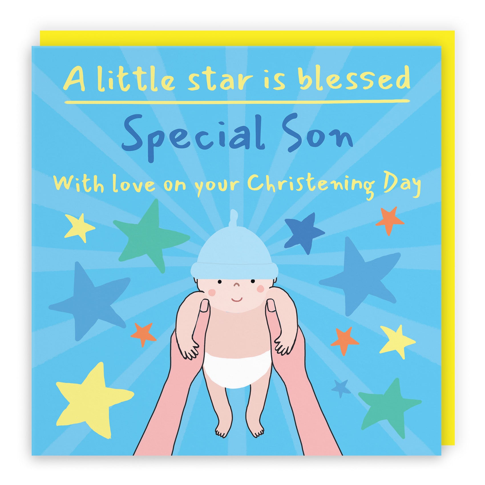 Son Christening Card Bundle Of Joy Laugh Out Loud - Default Title (GK00529)