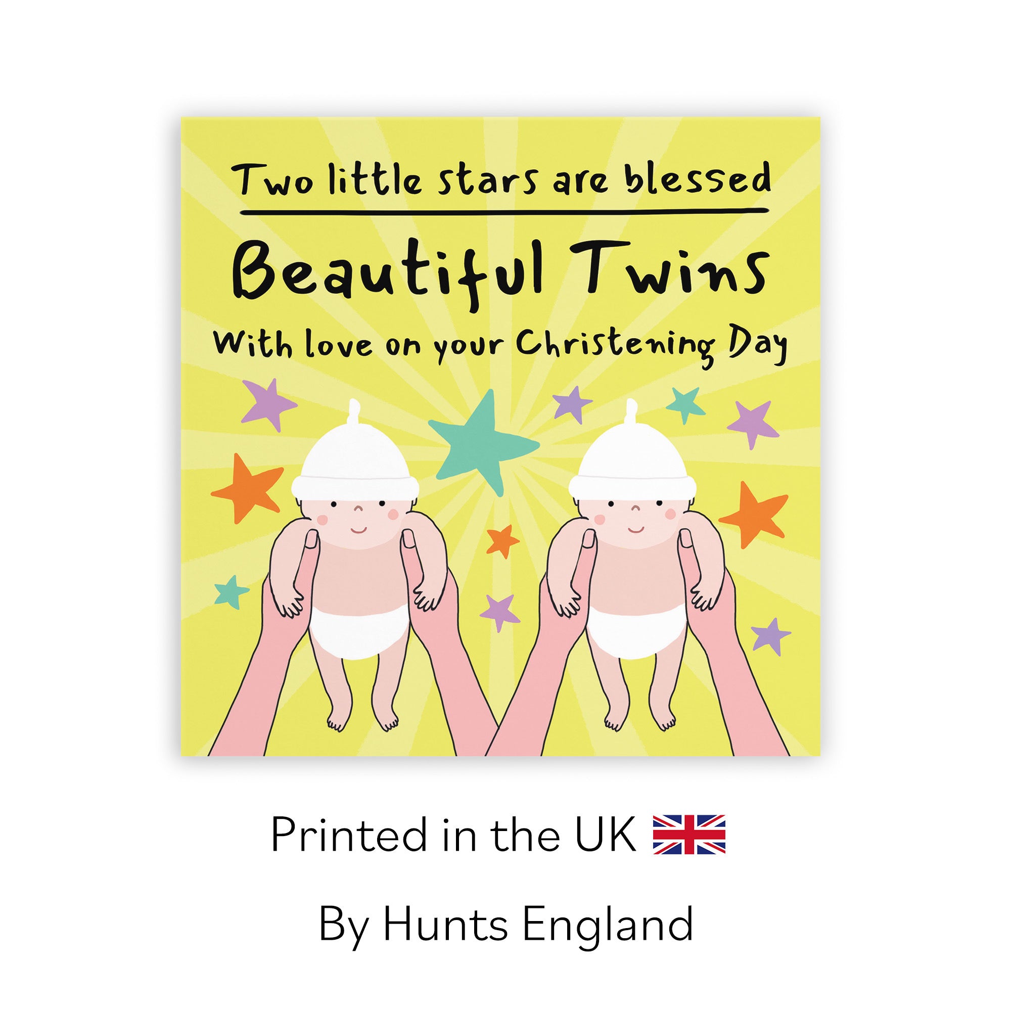 Twins Christening Card Bundle Of Joy Laugh Out Loud - Default Title (GK00532)