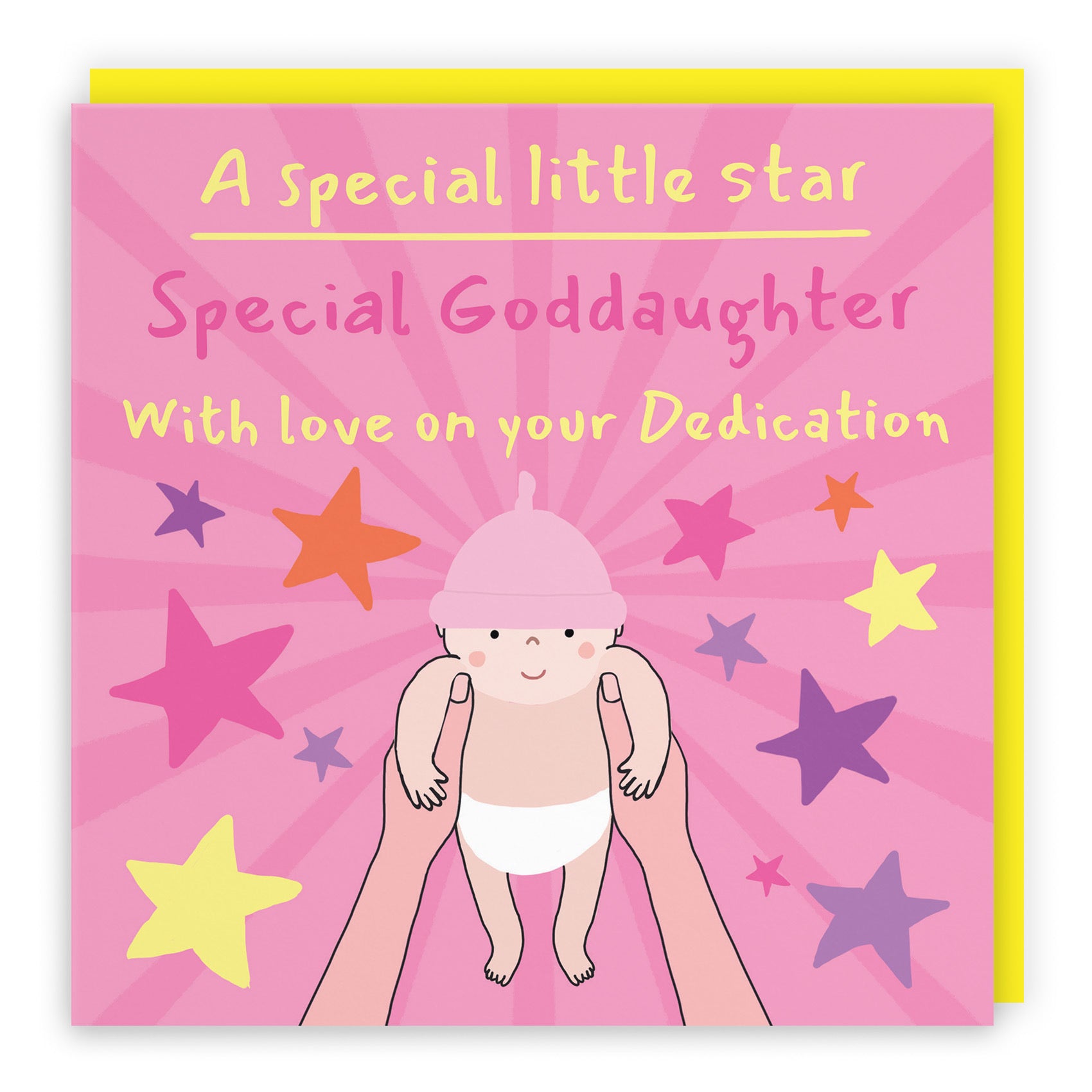 Goddaughter Dedication Card Bundle Of Joy Laugh Out Loud - Default Title (GK00542)