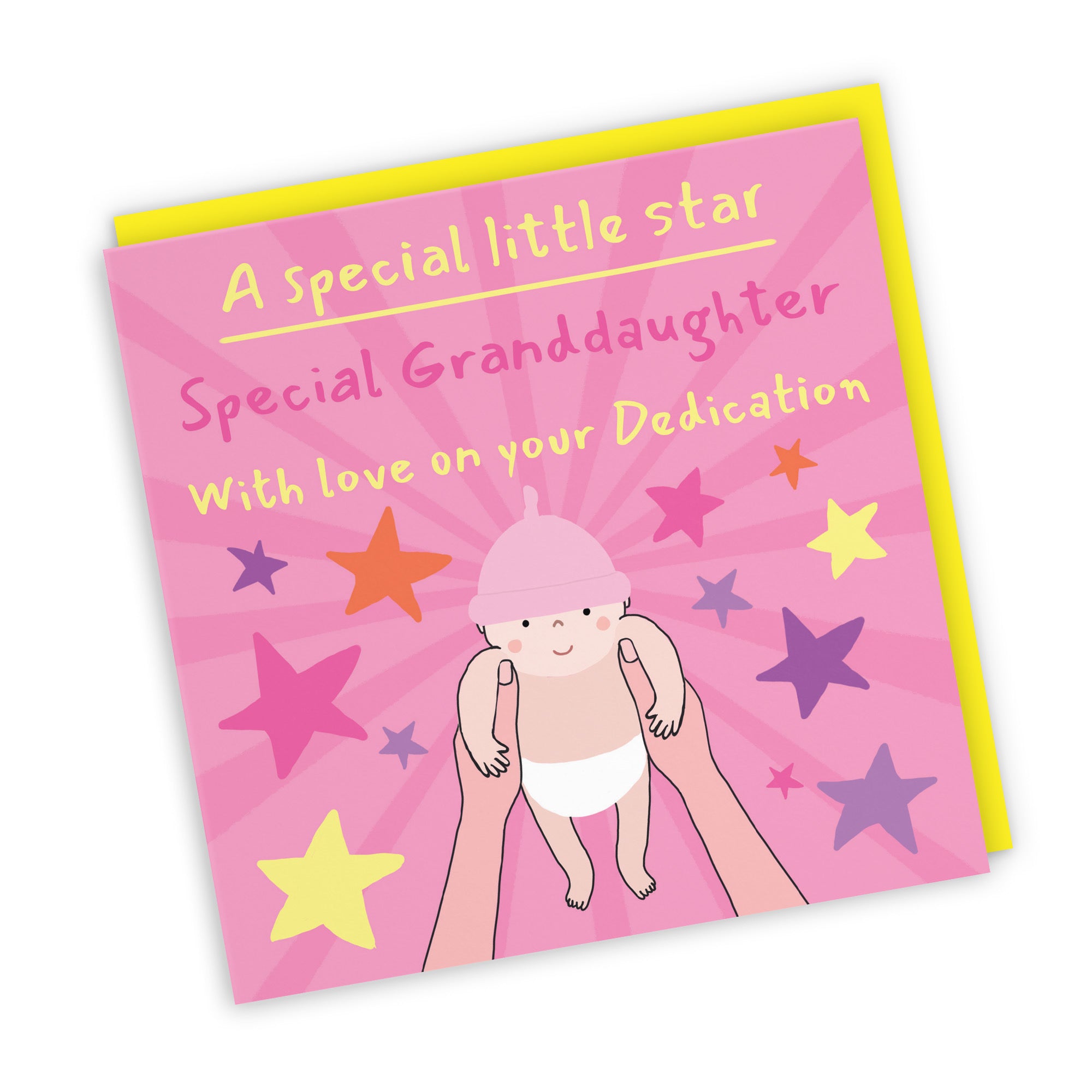 Granddaughter Dedication Card Bundle Of Joy Laugh Out Loud - Default Title (GK00544)