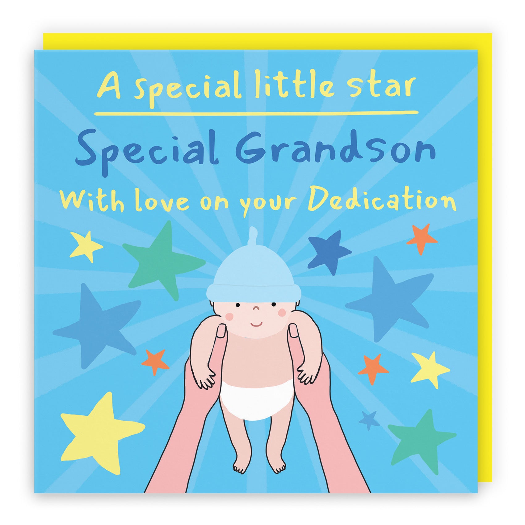 Grandson Dedication Card Bundle Of Joy Laugh Out Loud - Default Title (GK00545)