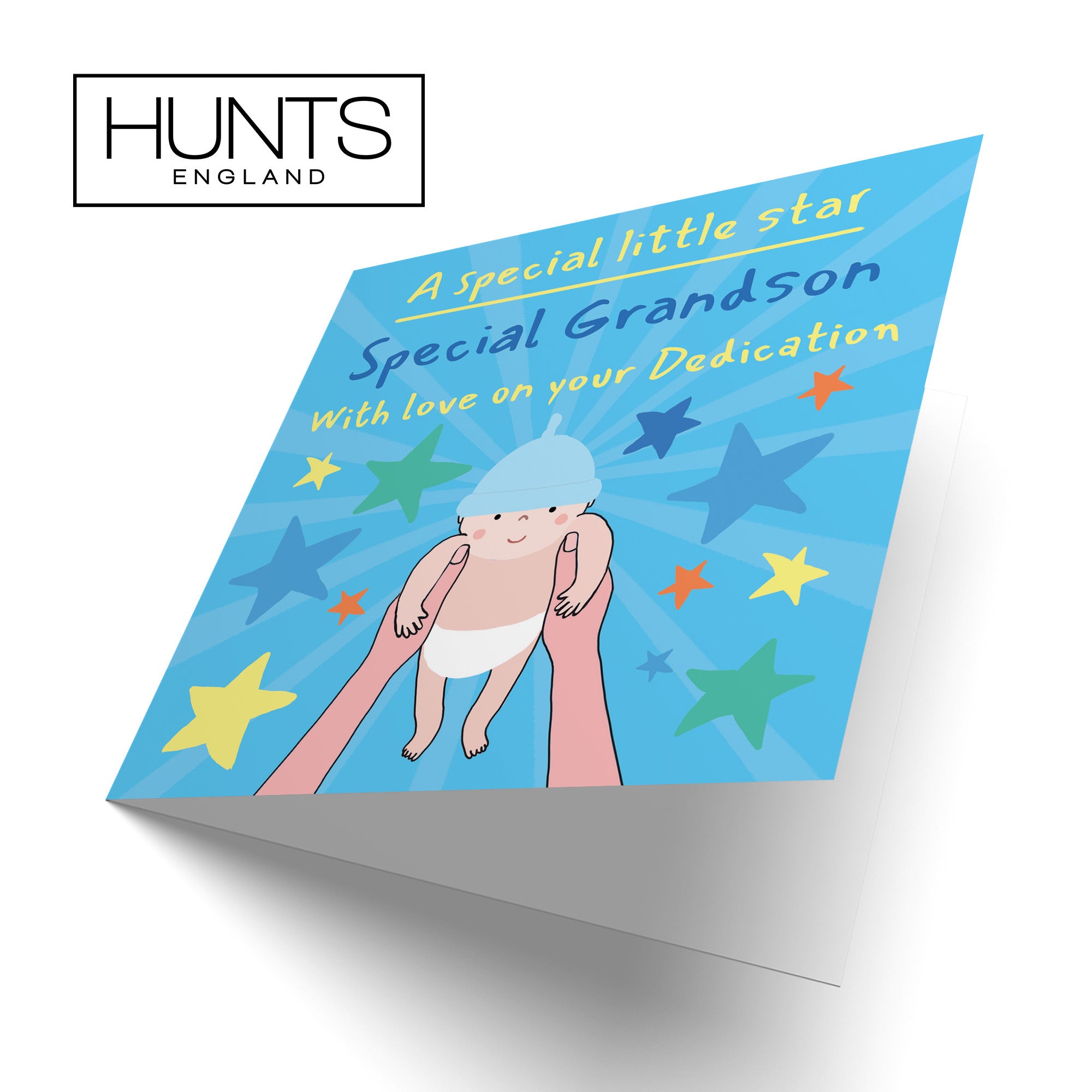 Grandson Dedication Card Bundle Of Joy Laugh Out Loud - Default Title (GK00545)