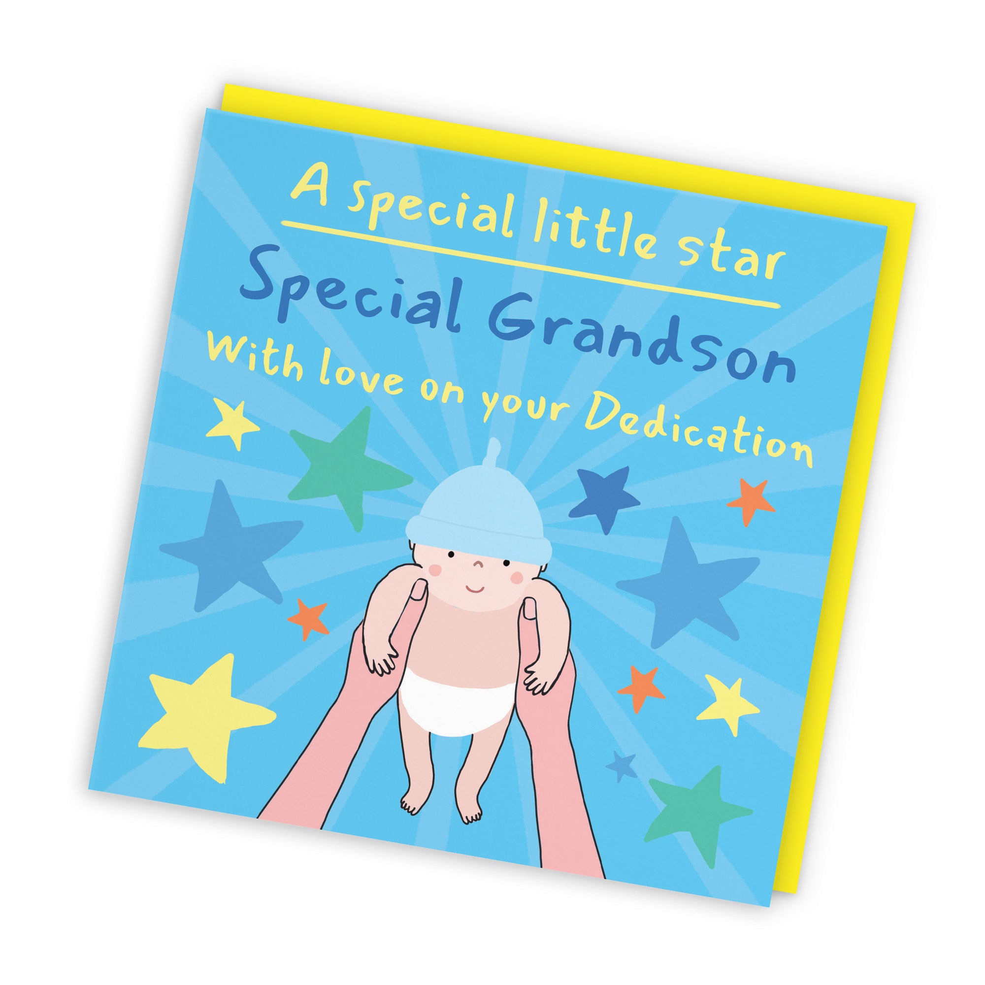 Grandson Dedication Card Bundle Of Joy Laugh Out Loud - Default Title (GK00545)