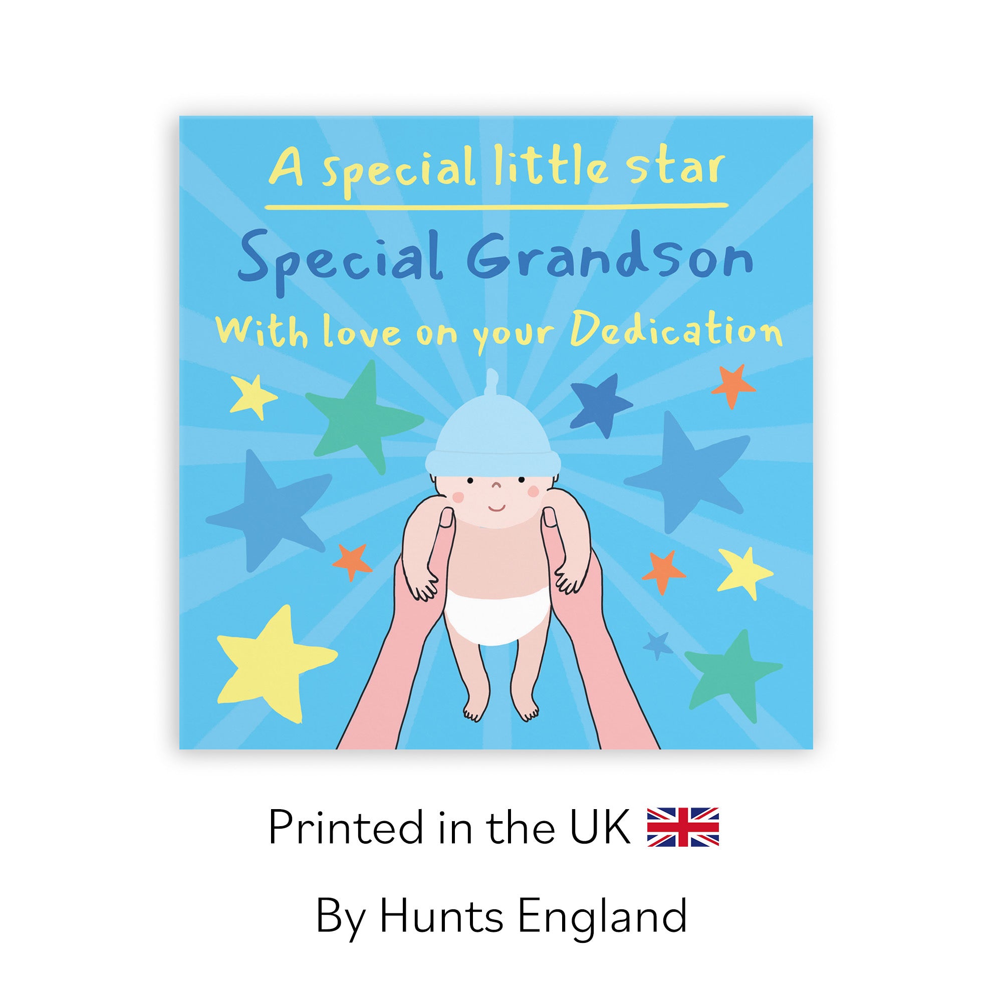 Grandson Dedication Card Bundle Of Joy Laugh Out Loud - Default Title (GK00545)