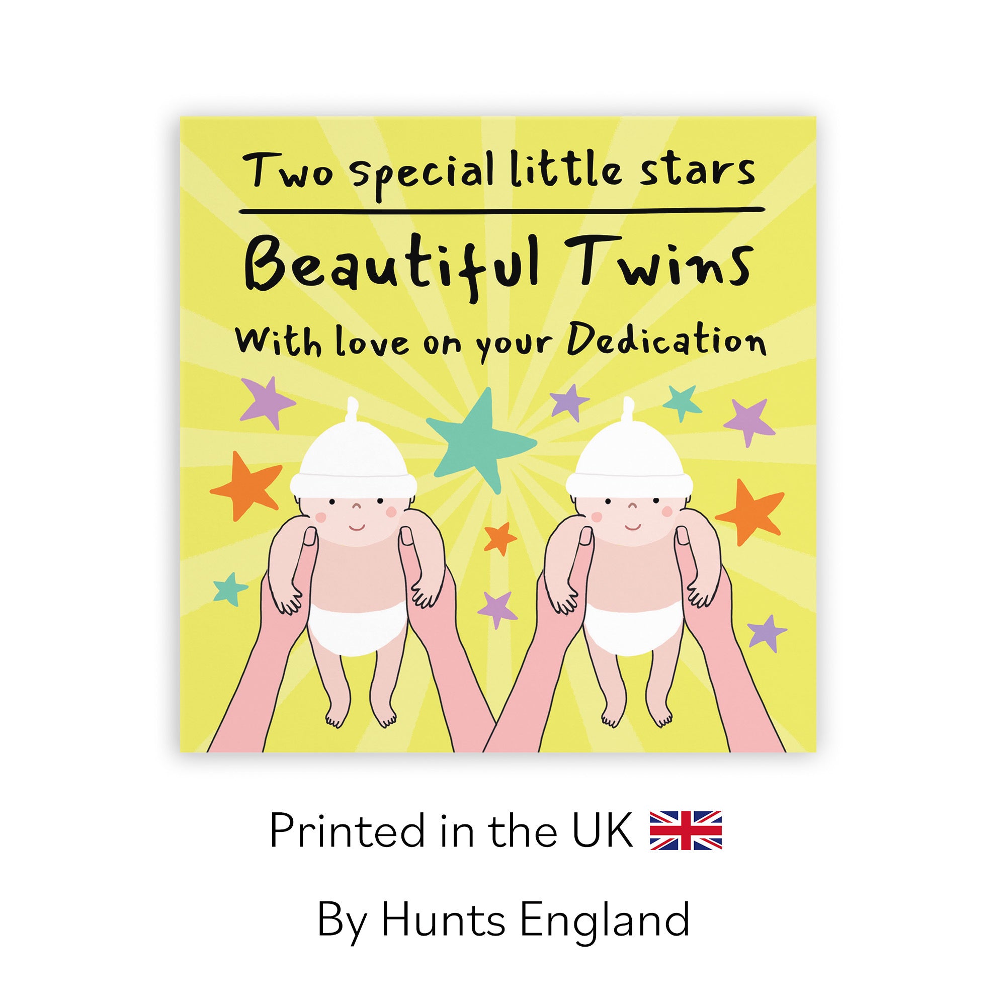 Twins Dedication Card Bundle Of Joy Laugh Out Loud - Default Title (GK00549)