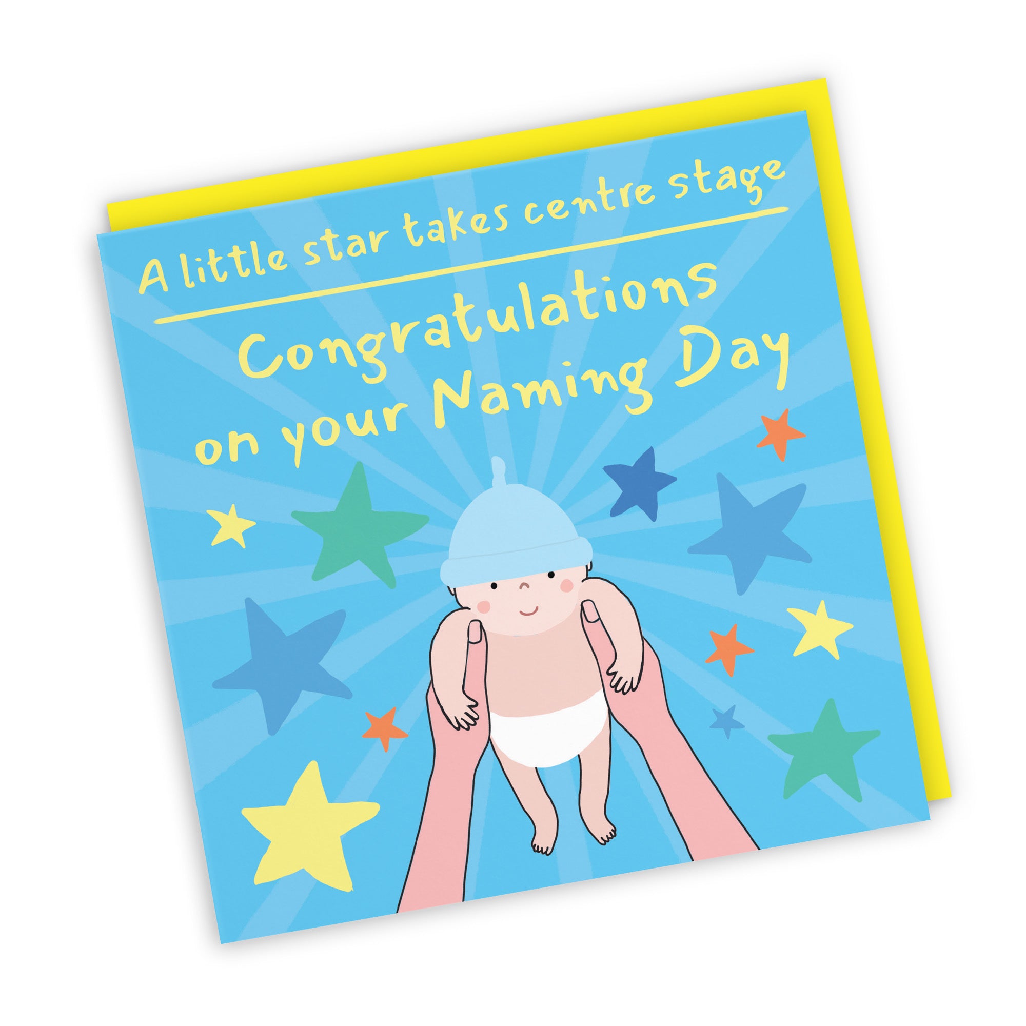 Boys Naming Day Card Bundle Of Joy Laugh Out Loud - Default Title (GK00551)