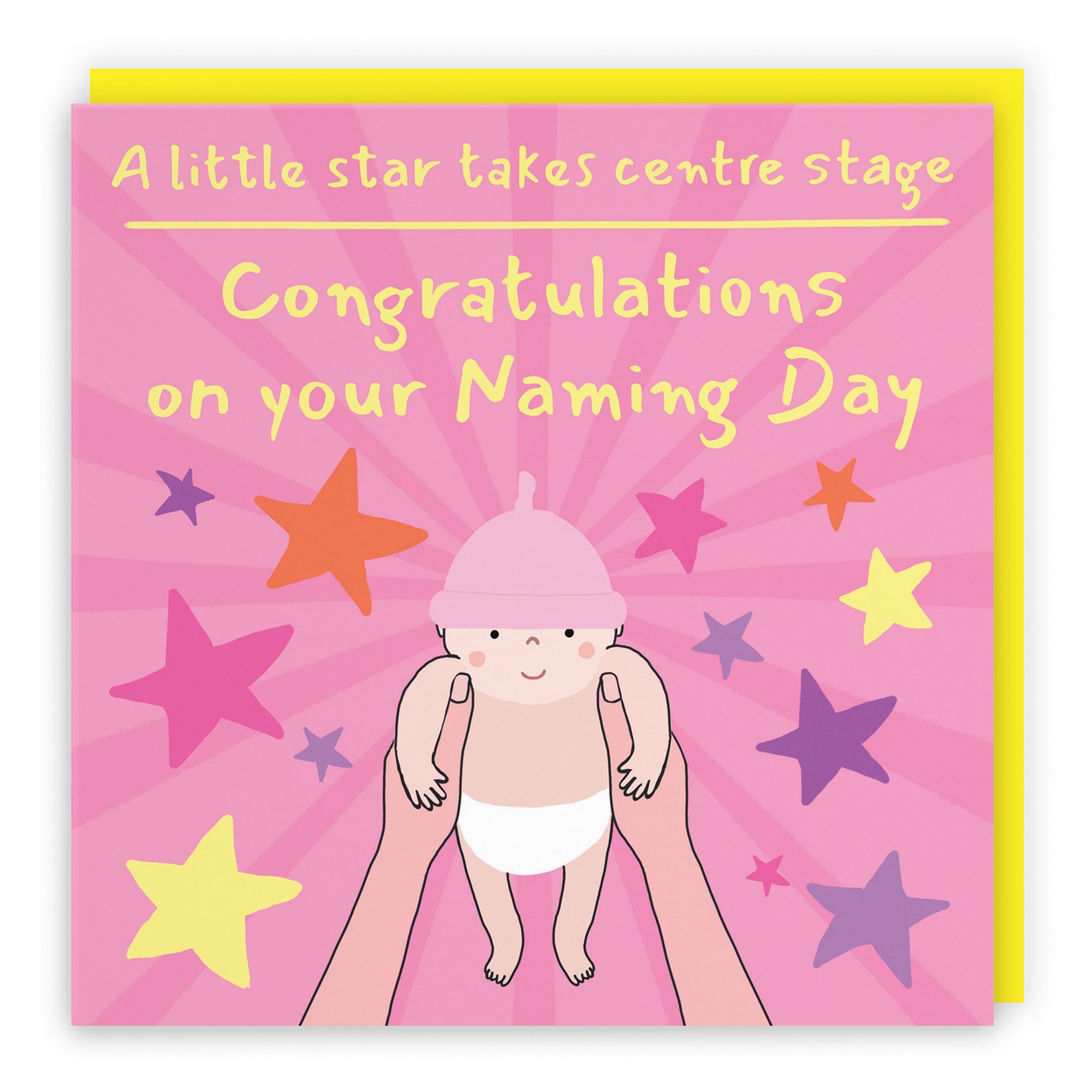 Girls Naming Day Card Bundle Of Joy Laugh Out Loud - Default Title (GK00552)