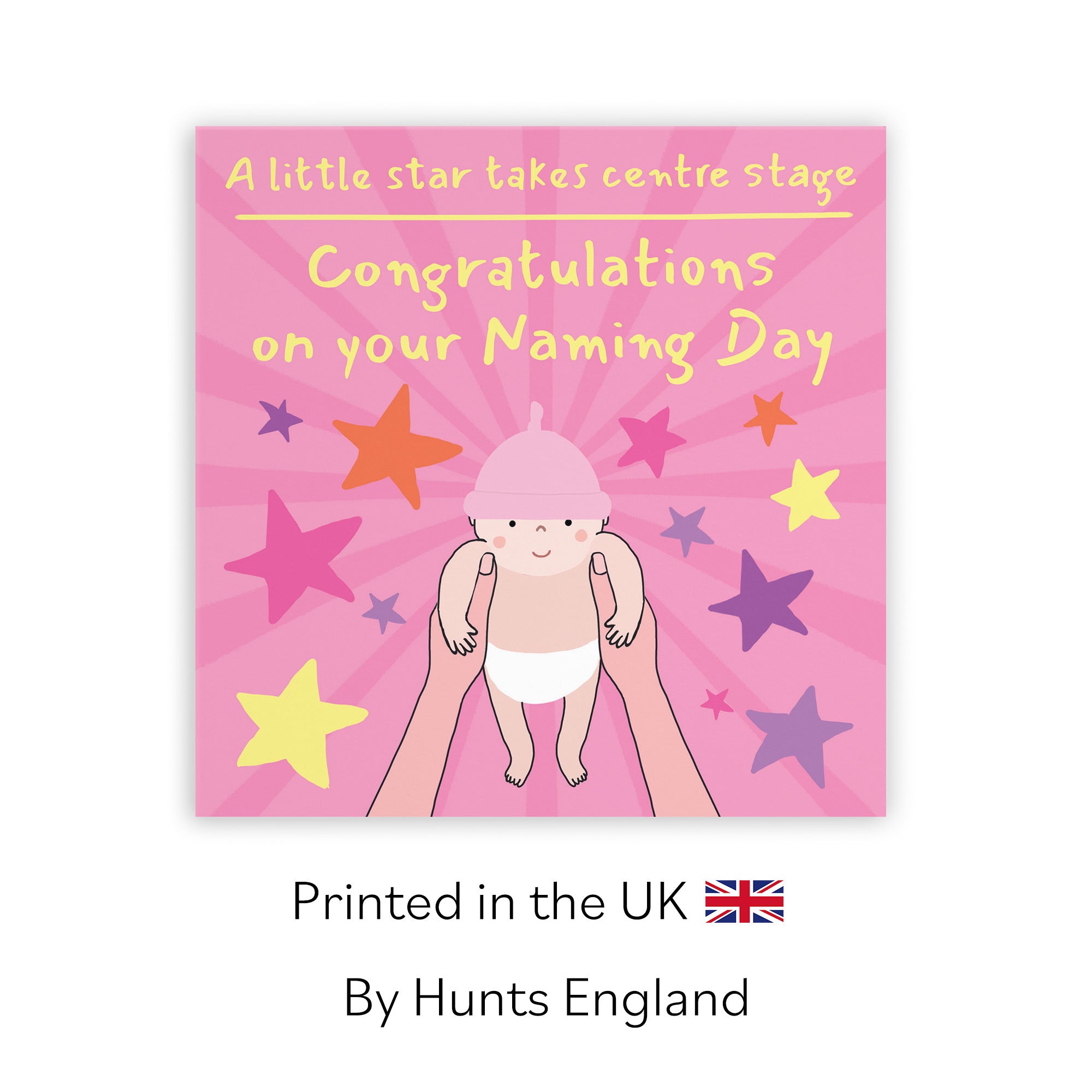 Girls Naming Day Card Bundle Of Joy Laugh Out Loud - Default Title (GK00552)