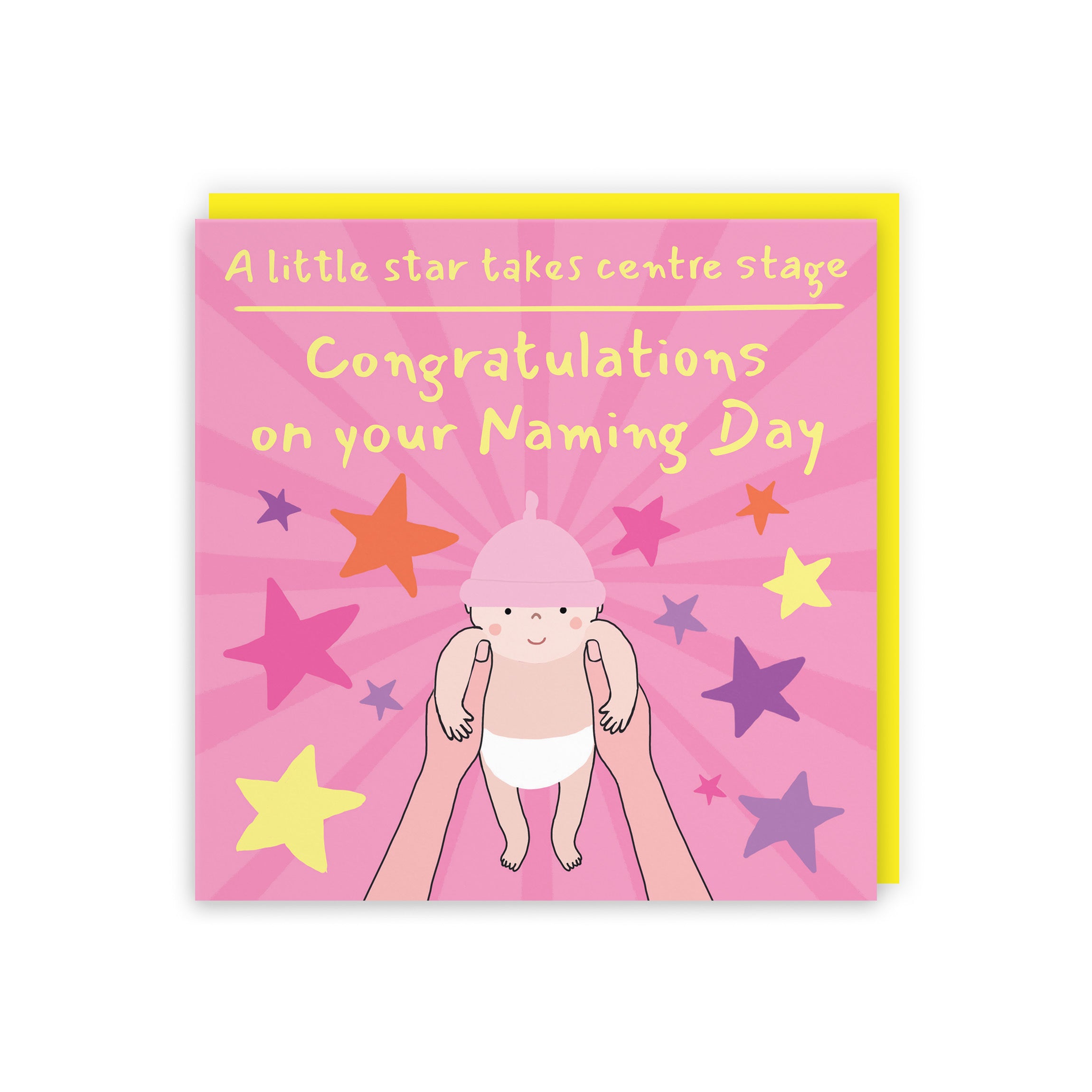 Girls Naming Day Card Bundle Of Joy Laugh Out Loud - Default Title (GK00552)