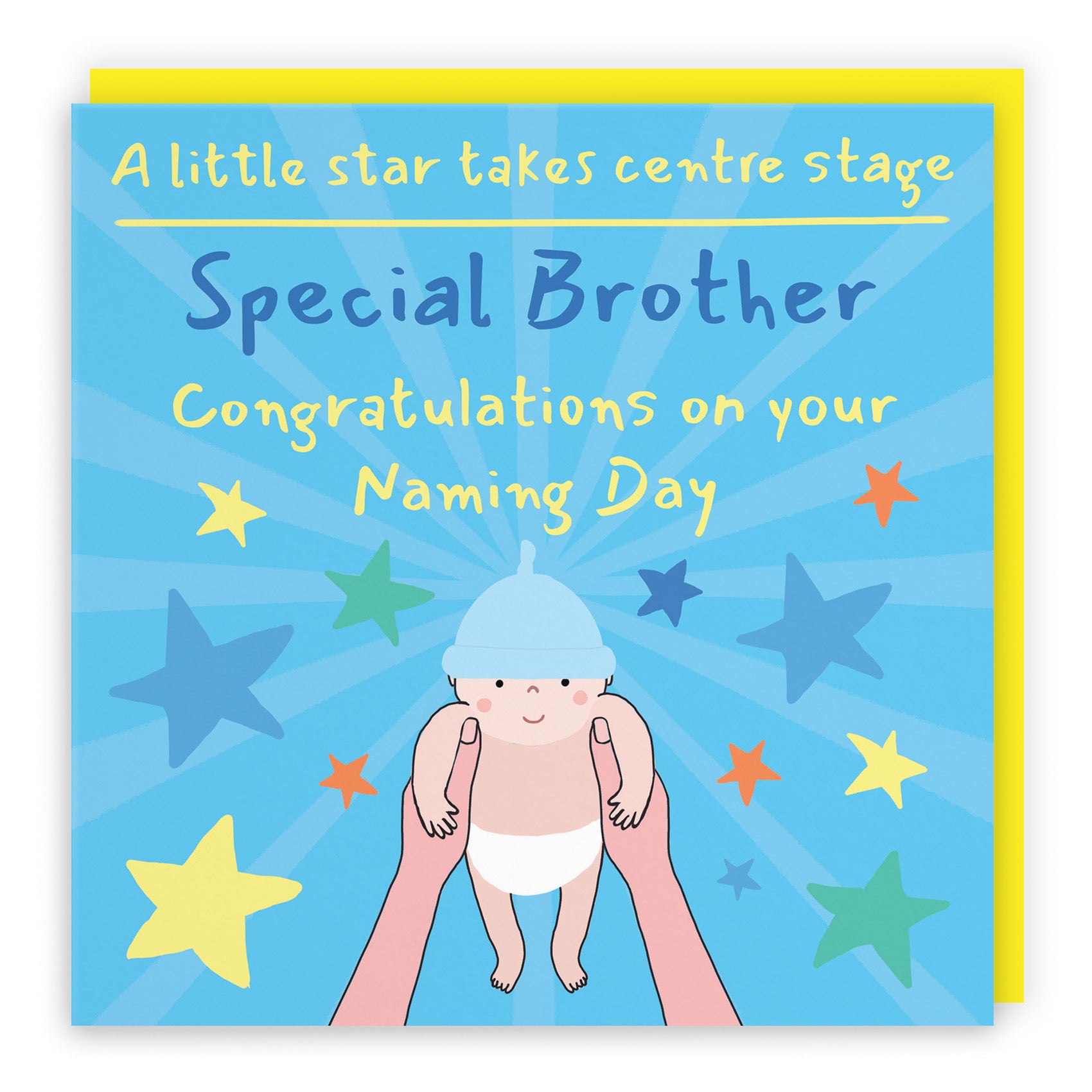 Brother Naming Day Card Bundle Of Joy Laugh Out Loud - Default Title (GK00555)