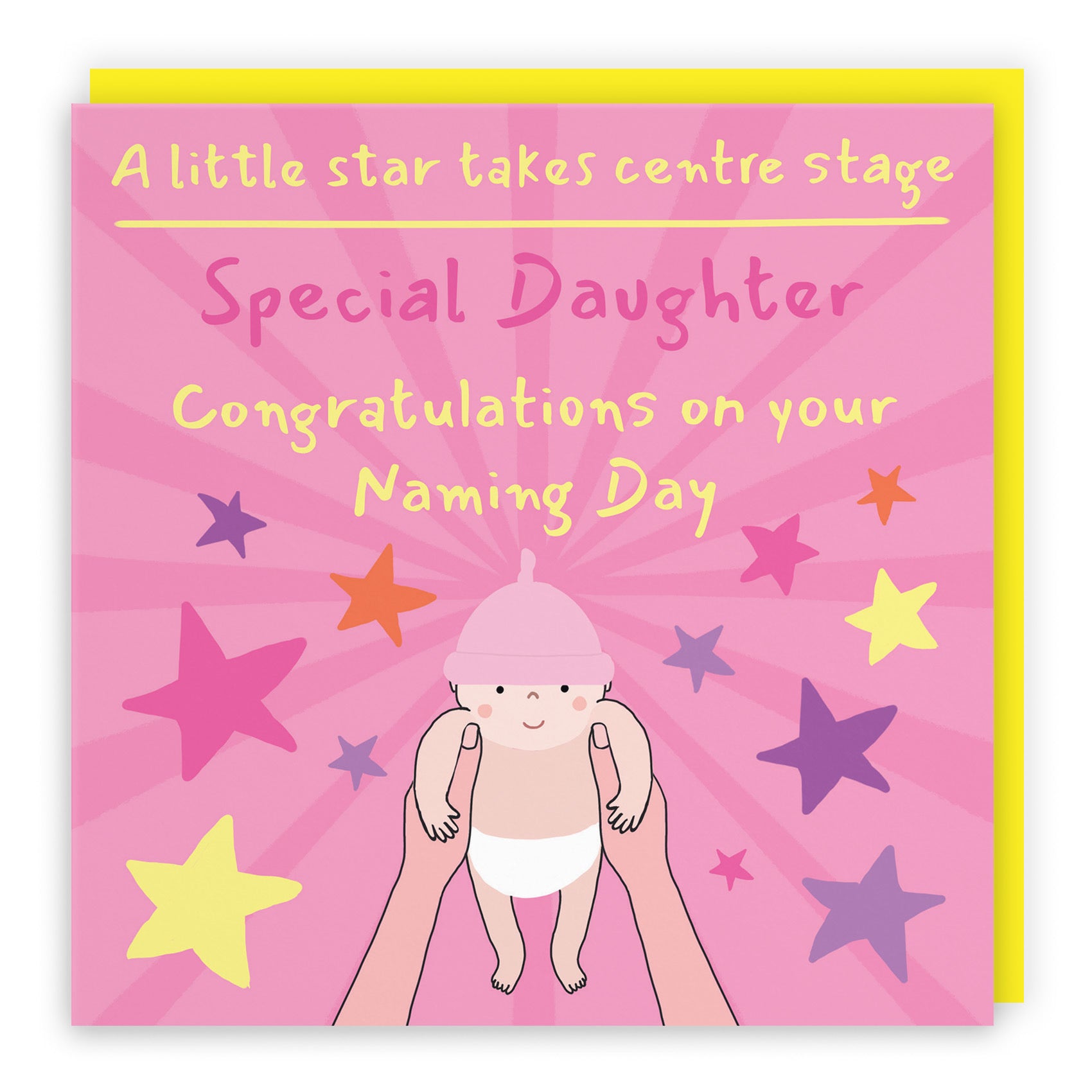Daughter Naming Day Card Bundle Of Joy Laugh Out Loud - Default Title (GK00556)