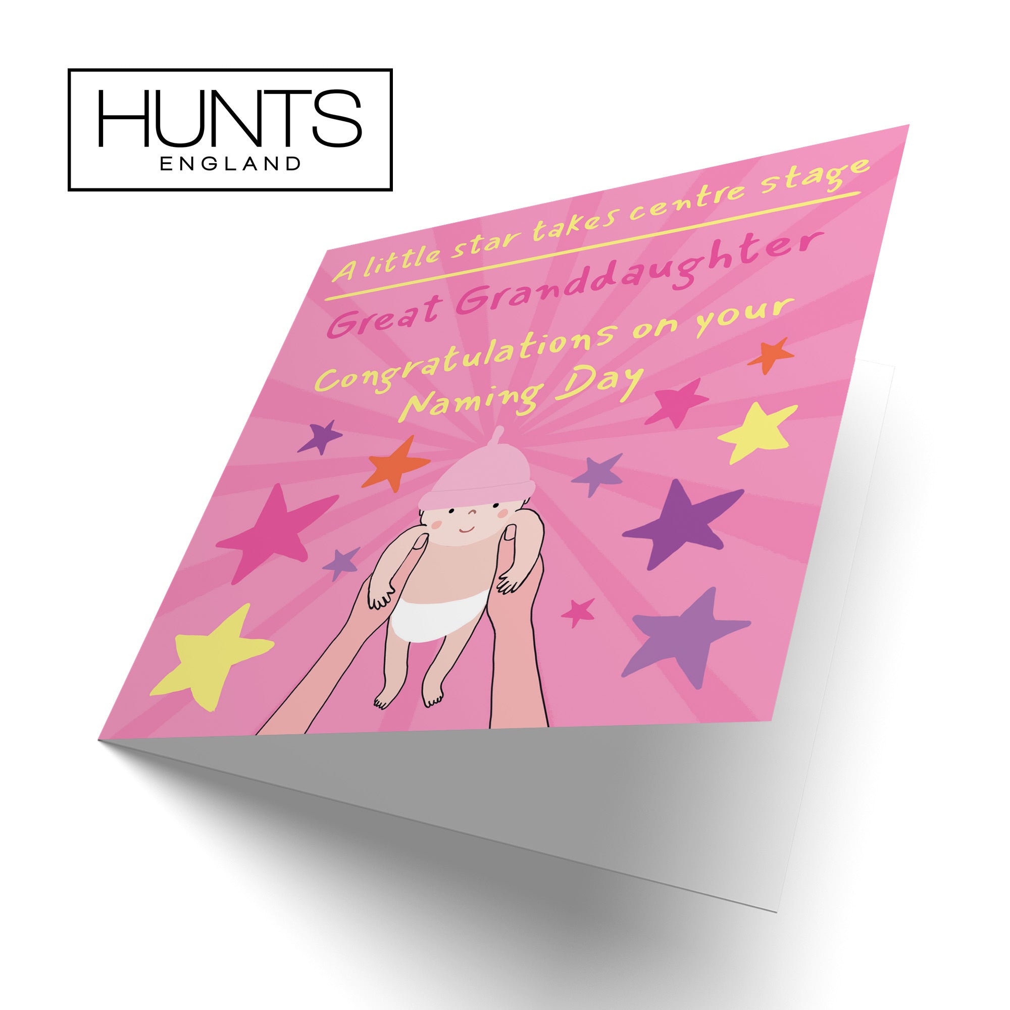 Great Granddaughter Naming Day Card Bundle Of Joy Laugh Out Loud - Default Title (GK00559)