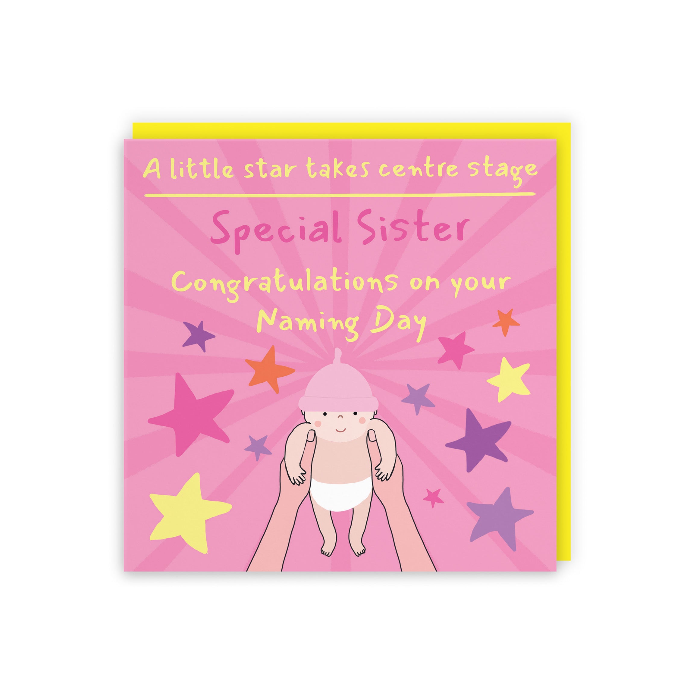 Sister Naming Day Card Bundle Of Joy Laugh Out Loud - Default Title (GK00563)