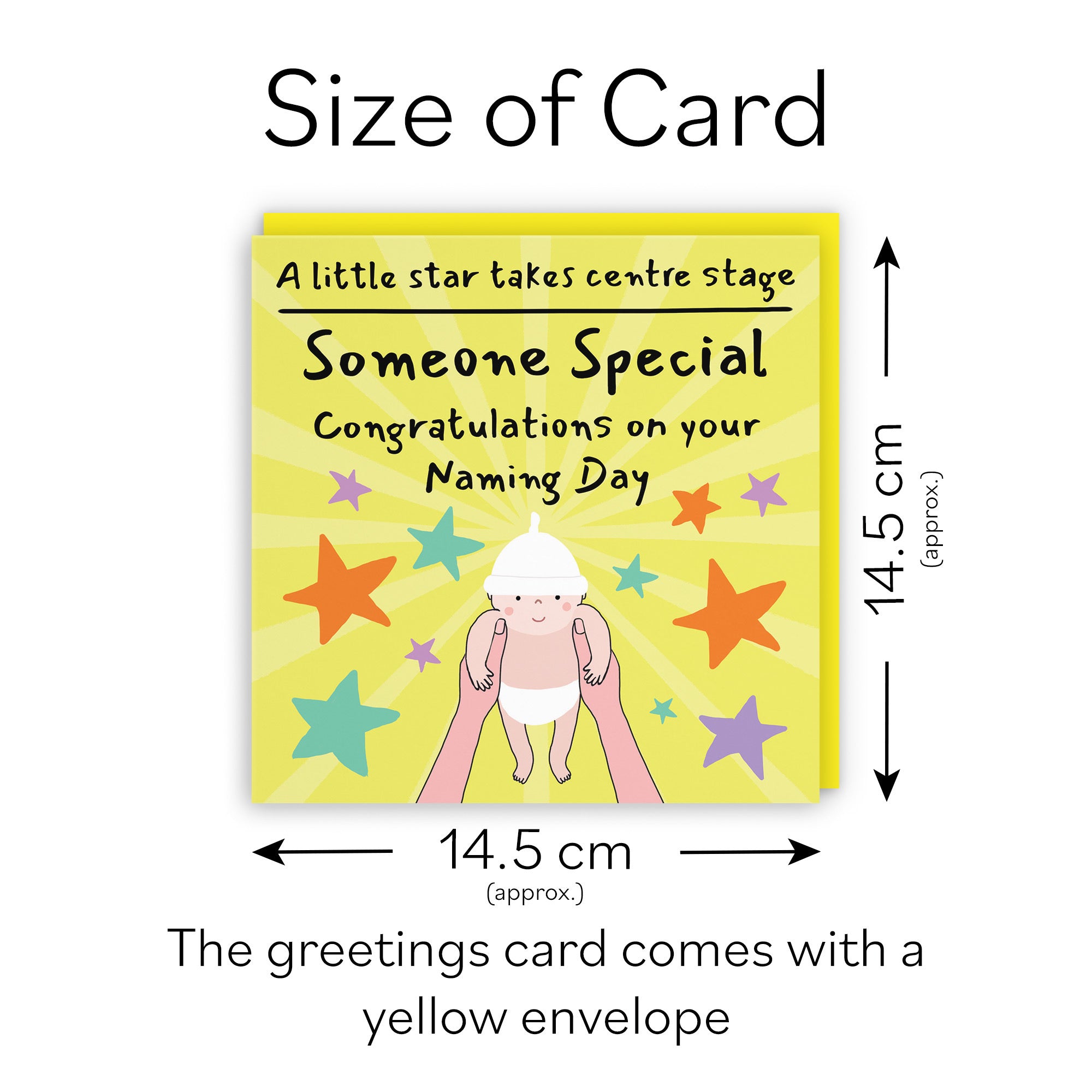 Someone Special Naming Day Card Bundle Of Joy Laugh Out Loud - Default Title (GK00564)