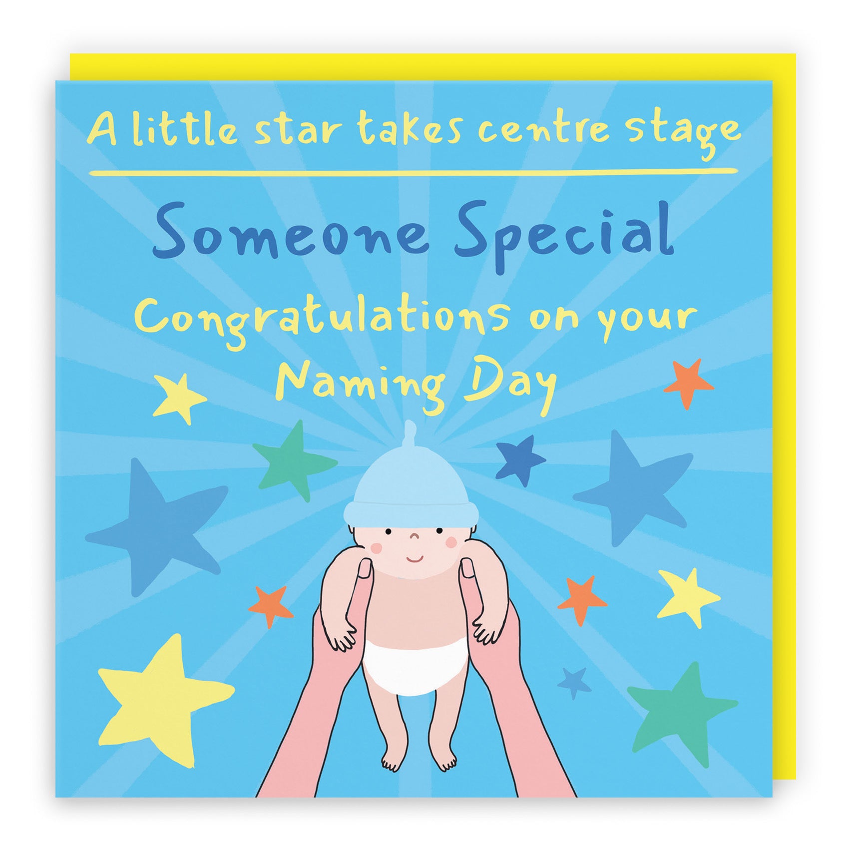 Male Someone Special Naming Day Card Bundle Of Joy Laugh Out Loud - Default Title (GK00565)