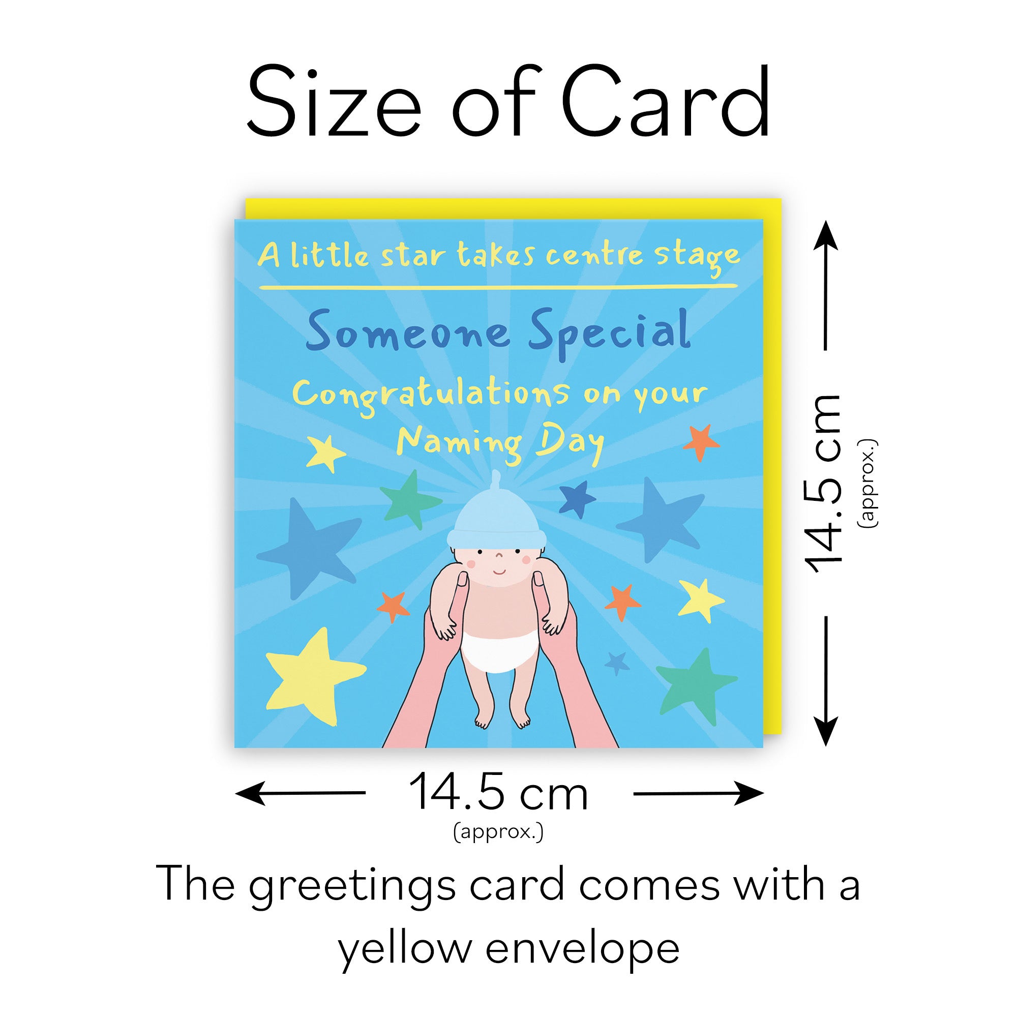 Male Someone Special Naming Day Card Bundle Of Joy Laugh Out Loud - Default Title (GK00565)