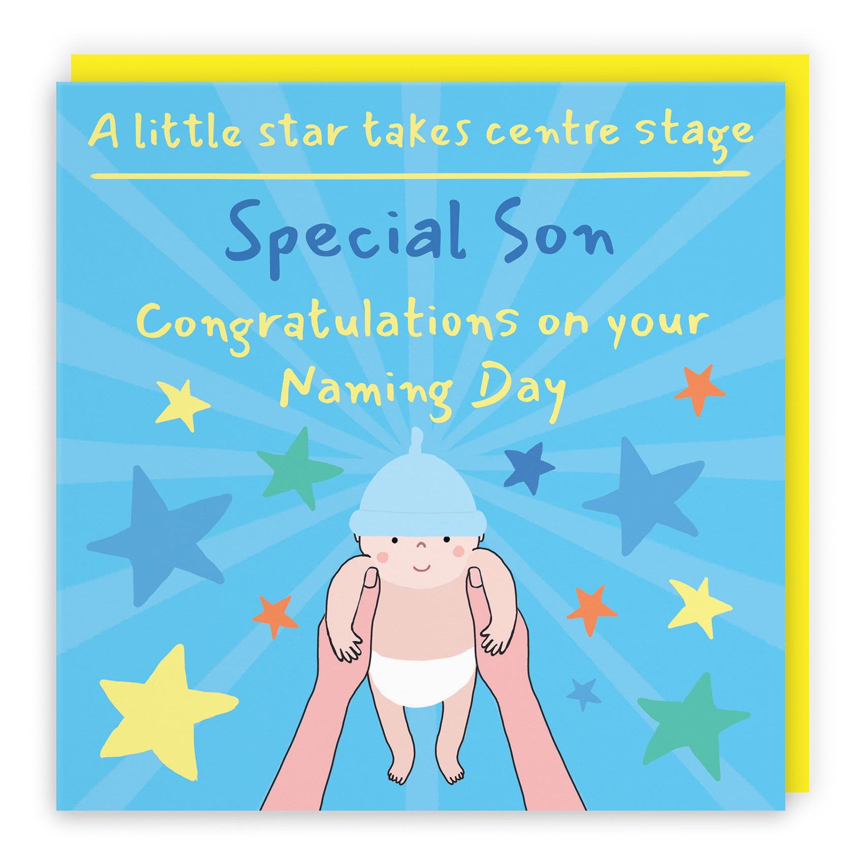 Son Naming Day Card Bundle Of Joy Laugh Out Loud - Default Title (GK00567)