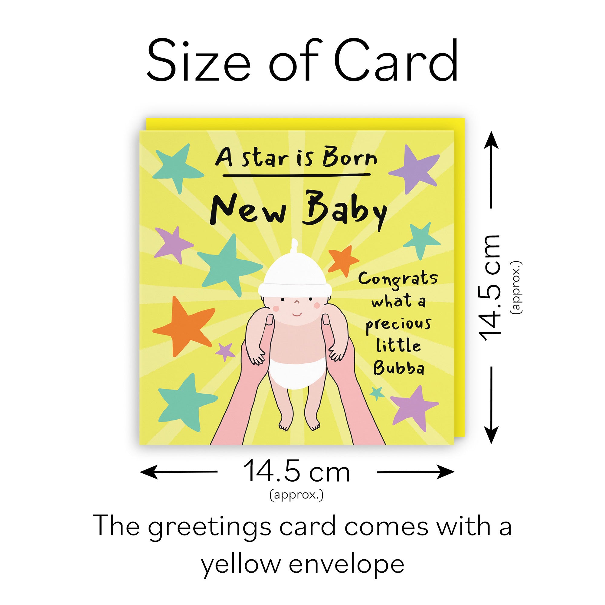 New Baby Congratulations Card Bundle Of Joy Laugh Out Loud - Default Title (GK00571)