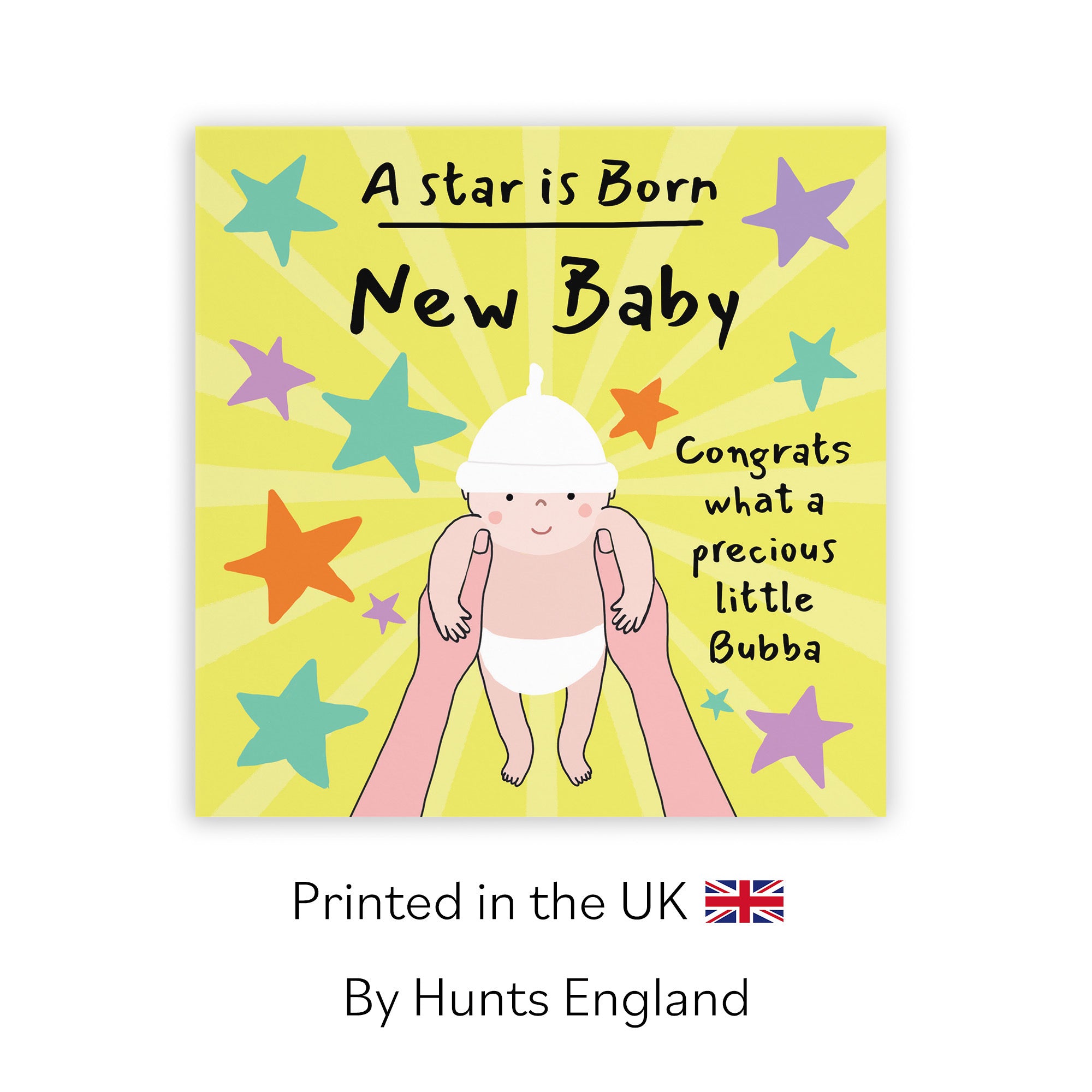New Baby Congratulations Card Bundle Of Joy Laugh Out Loud - Default Title (GK00571)
