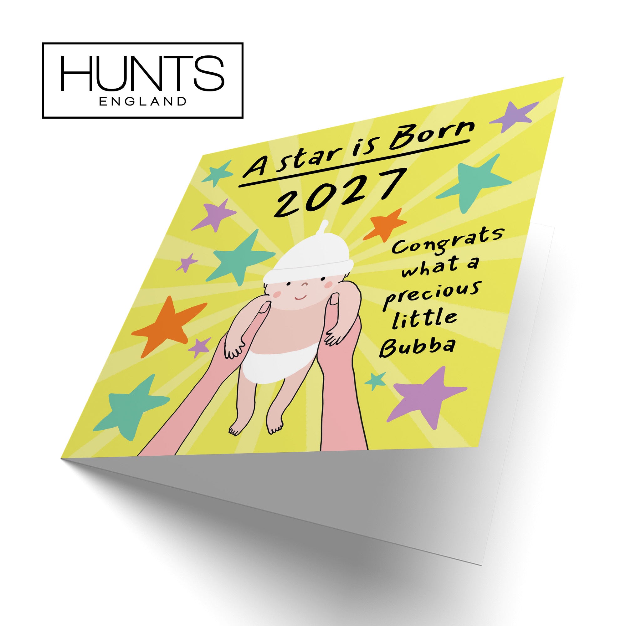 2027 New Baby Congratulations Card Bundle Of Joy Laugh Out Loud - Default Title (GK00580)