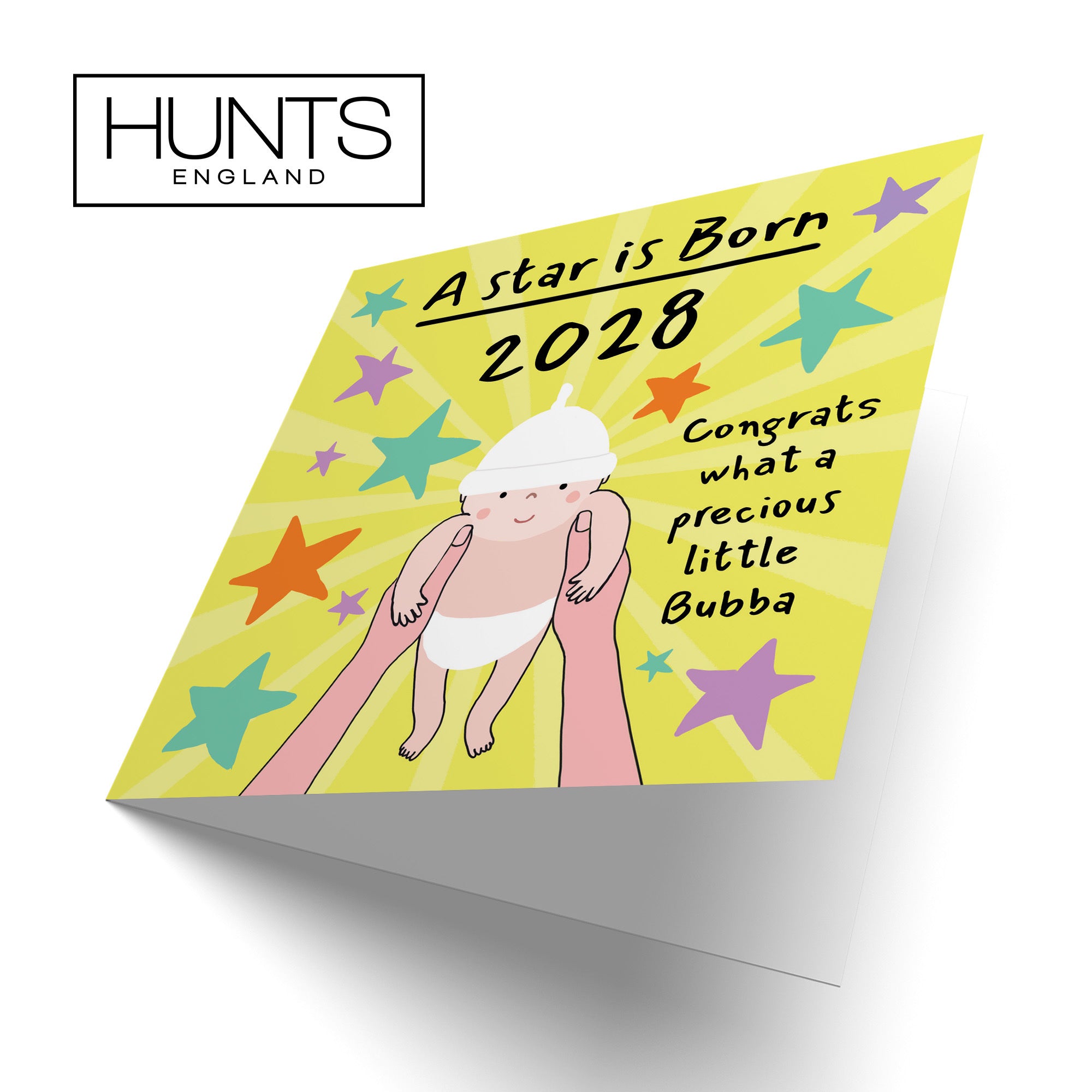 2028 New Baby Congratulations Card Bundle Of Joy Laugh Out Loud - Default Title (GK00583)