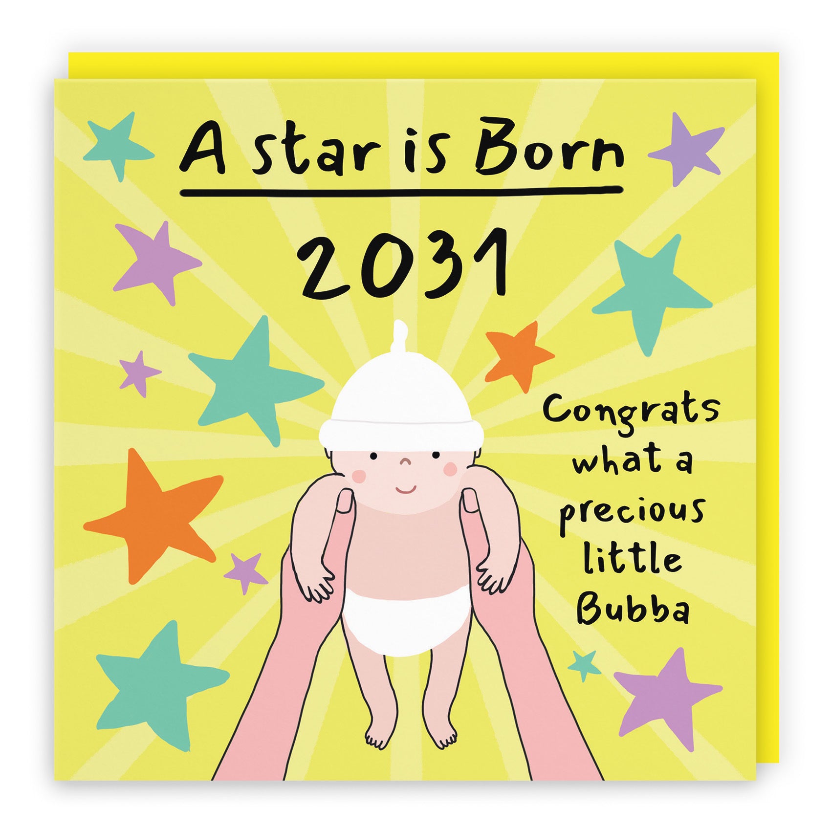 2031 New Baby Congratulations Card Bundle Of Joy Laugh Out Loud - Default Title (GK00592)