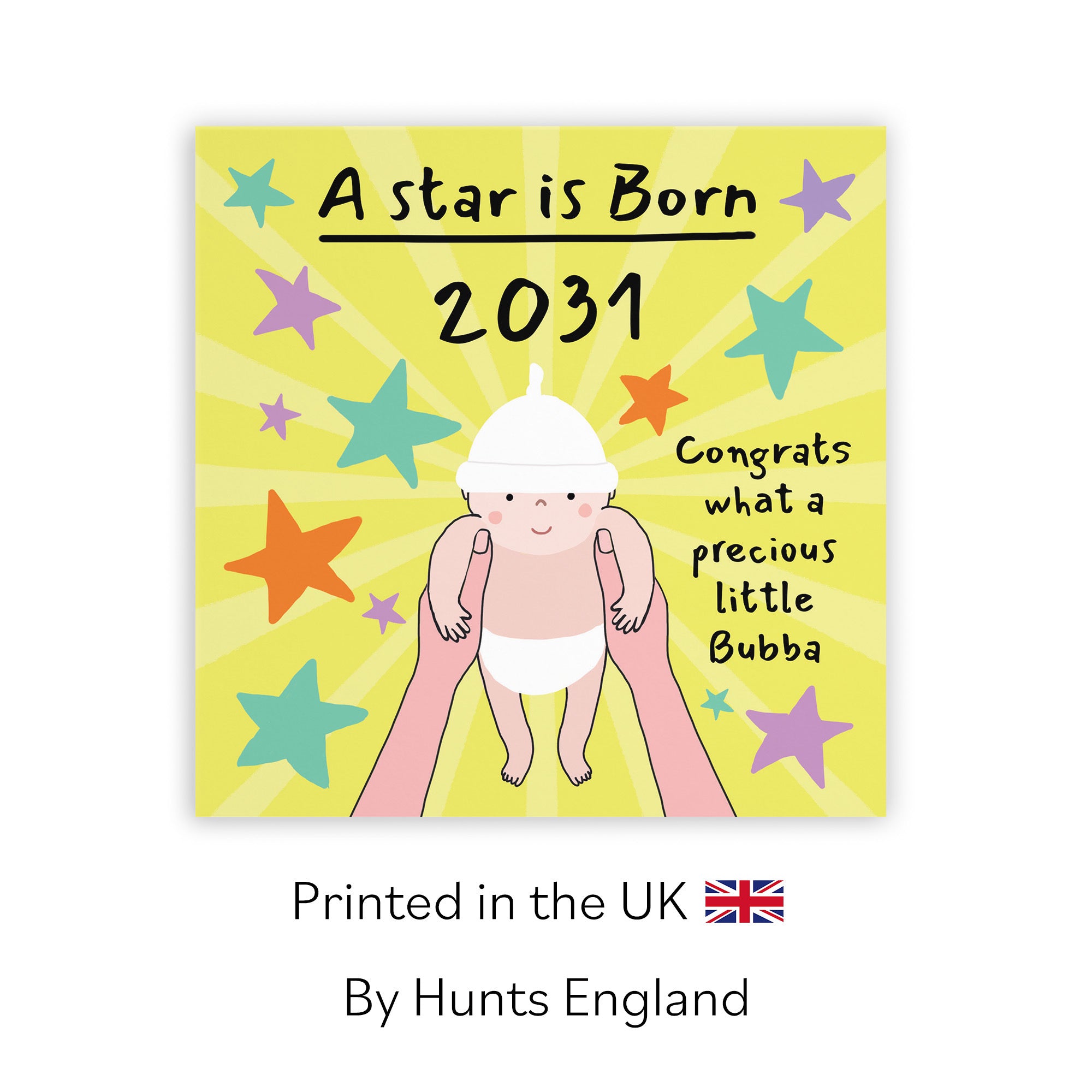 2031 New Baby Congratulations Card Bundle Of Joy Laugh Out Loud - Default Title (GK00592)