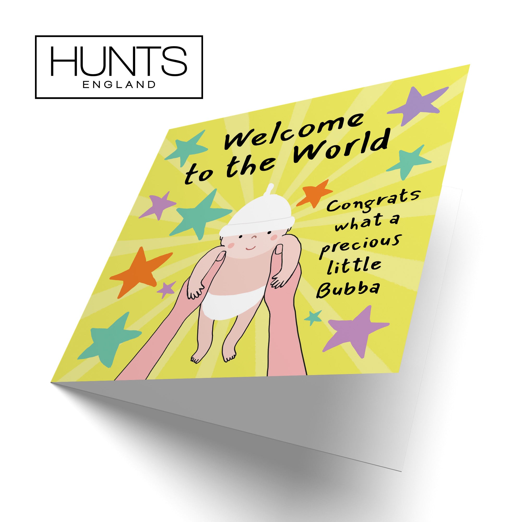 Welcome To The World New Baby Congratulations Card Bundle Of Joy Laugh Out Loud - Default Title (GK00609)