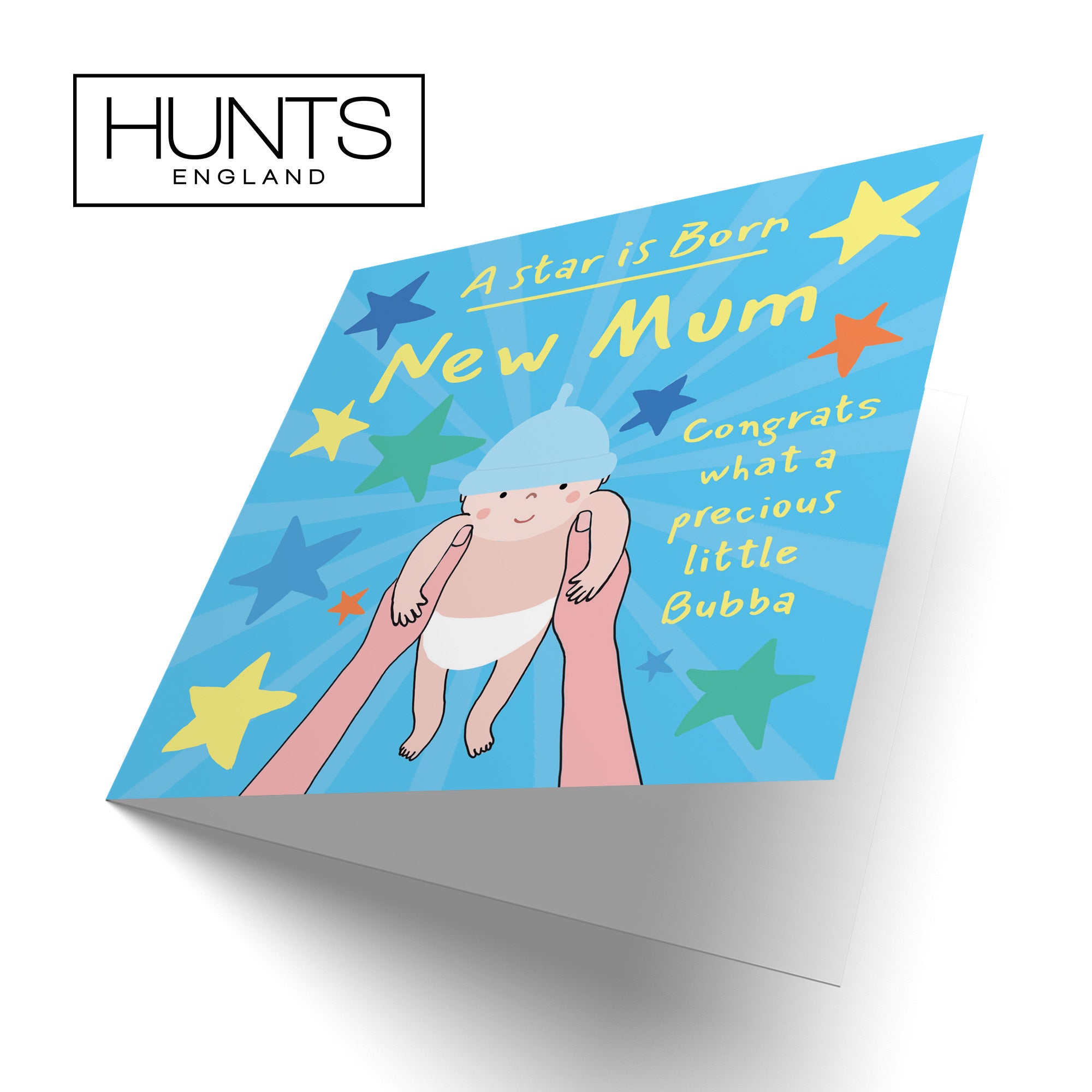 New Mum New Baby Boy Congratulations Card Bundle Of Joy Laugh Out Loud - Default Title (GK00731)