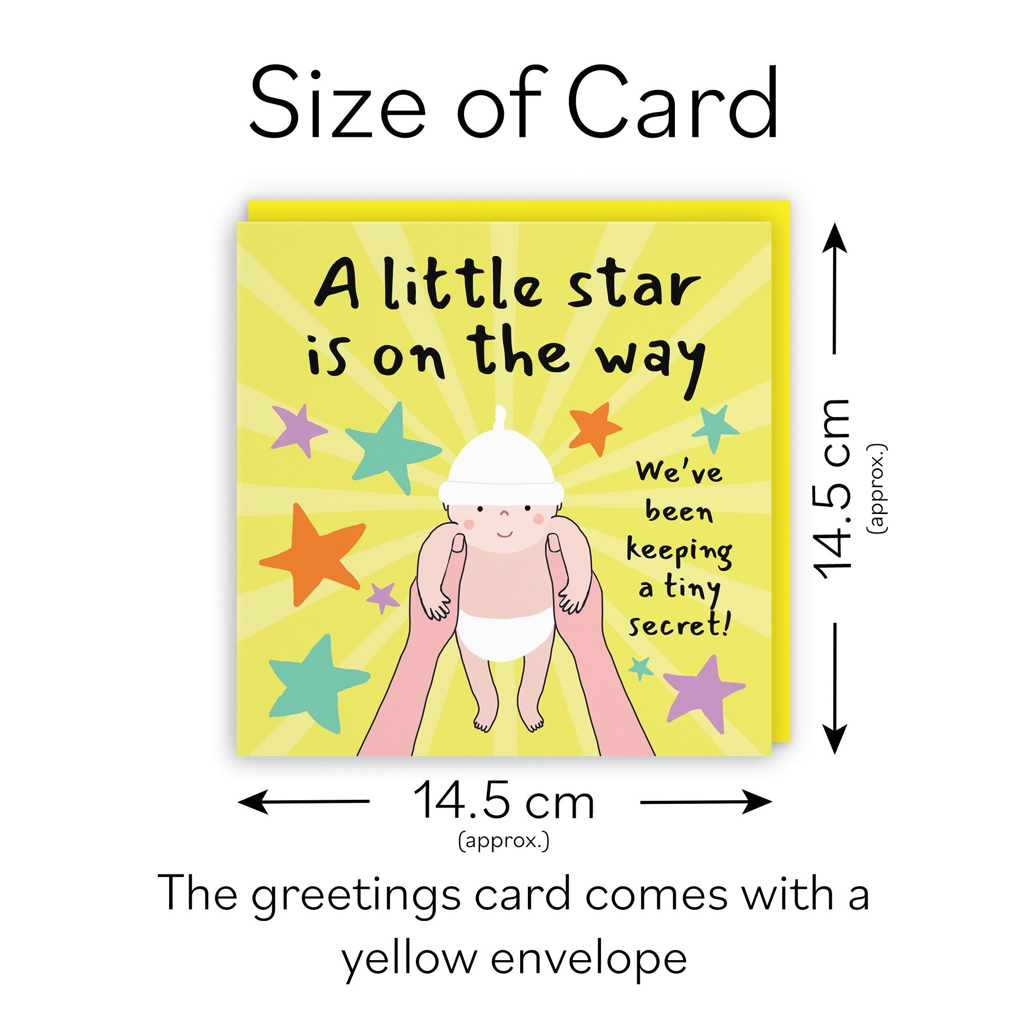 Pregnancy Announcement Reveal Card Bundle Of Joy Laugh Out Loud - Default Title (GK00810)