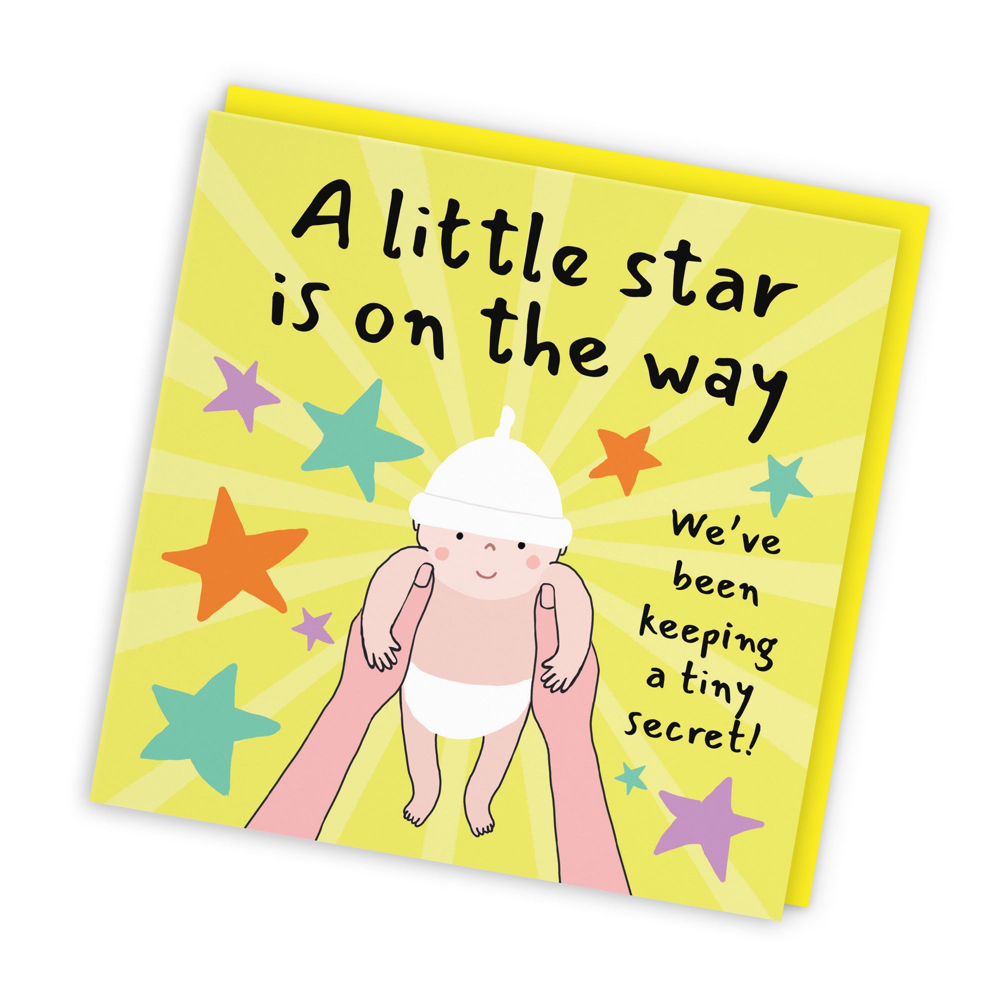 Pregnancy Announcement Reveal Card Bundle Of Joy Laugh Out Loud - Default Title (GK00810)