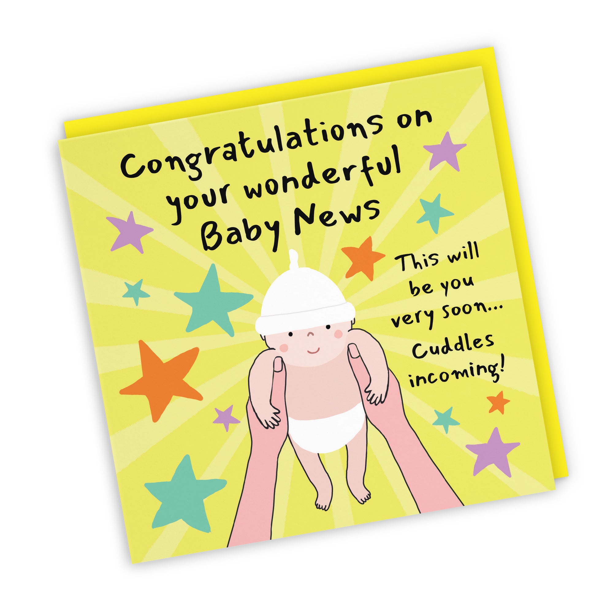 Congratulations Pregnancy Card Bundle Of Joy Laugh Out Loud - Default Title (GK00812)