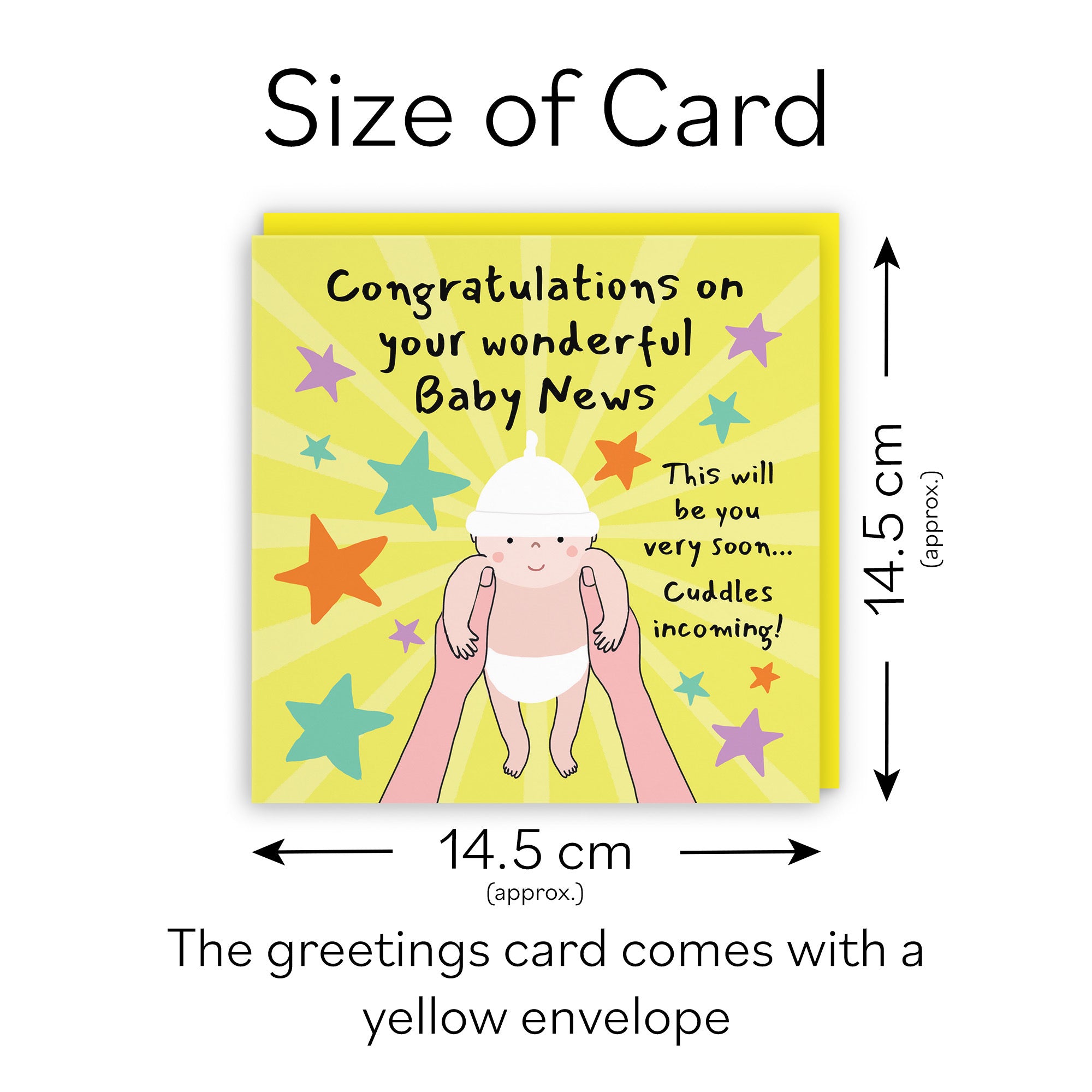 Congratulations Pregnancy Card Bundle Of Joy Laugh Out Loud - Default Title (GK00812)