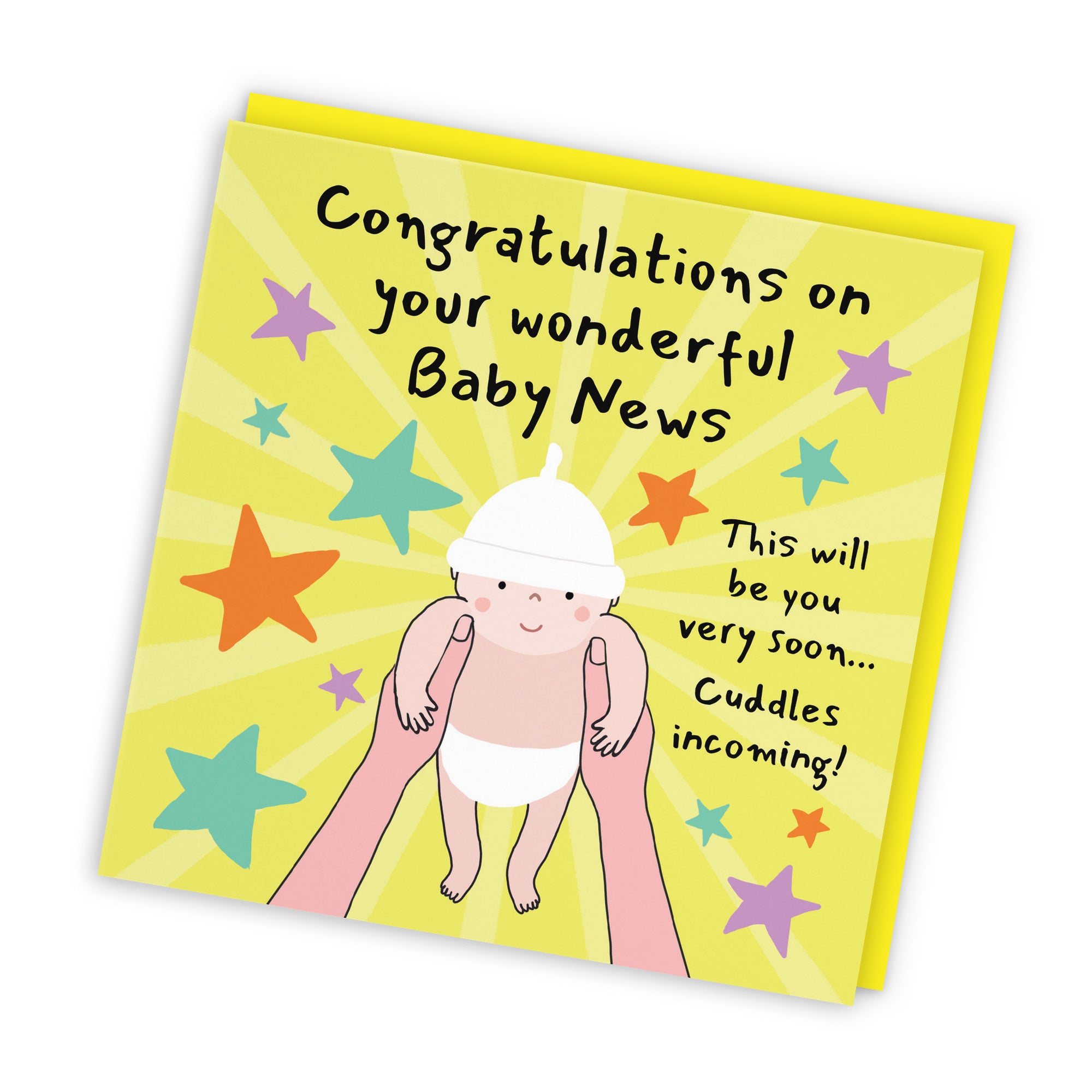 Congratulations Pregnancy Card Bundle Of Joy Laugh Out Loud - Default Title (GK00812)
