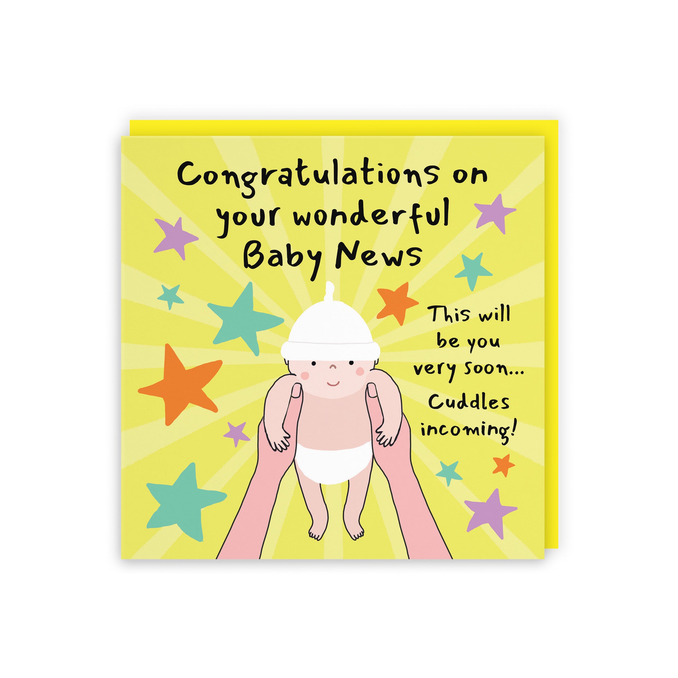 Congratulations Pregnancy Card Bundle Of Joy Laugh Out Loud - Default Title (GK00812)