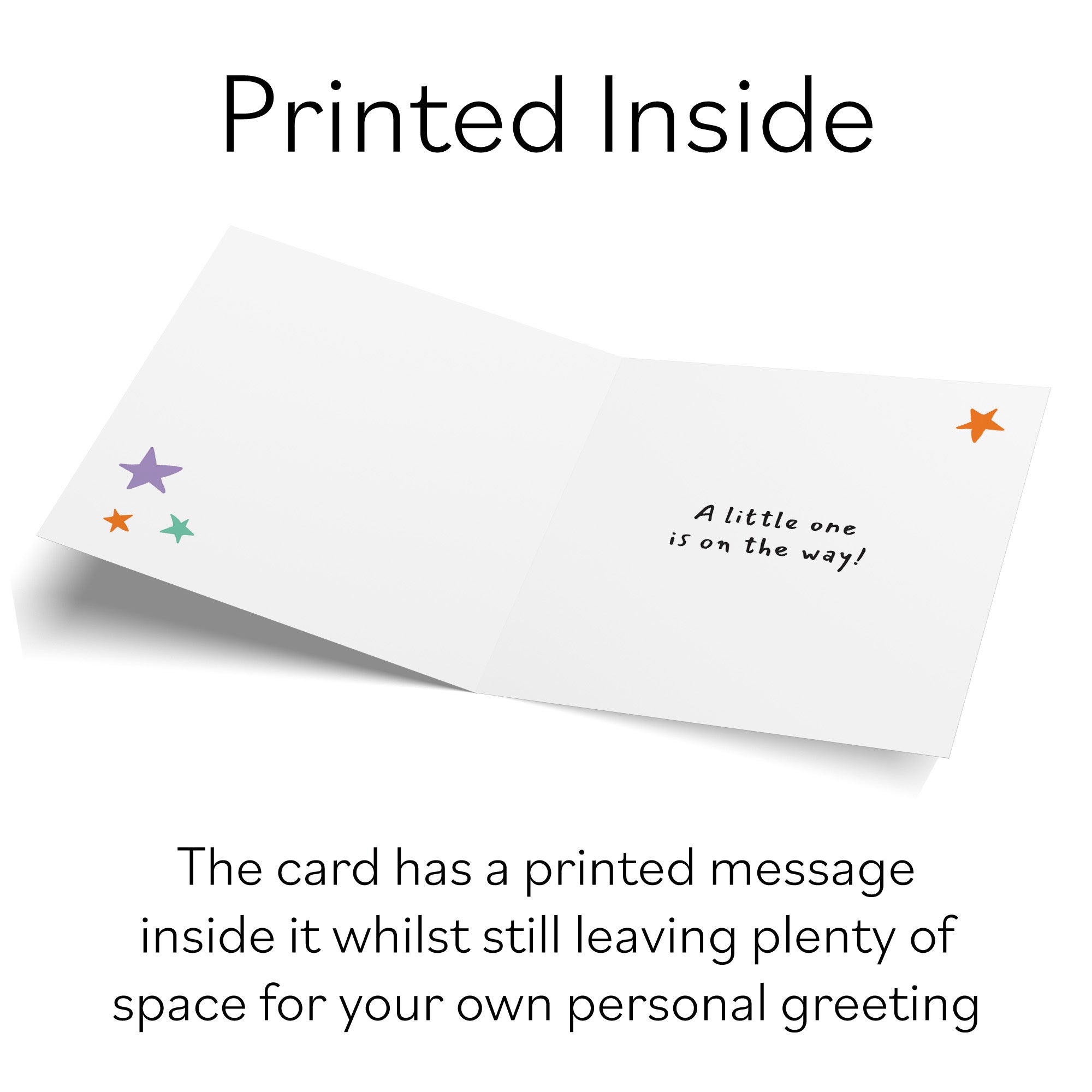 Guess What Announcement Reveal Pregnancy Card Bundle Of Joy Laugh Out Loud - Default Title (GK00813)
