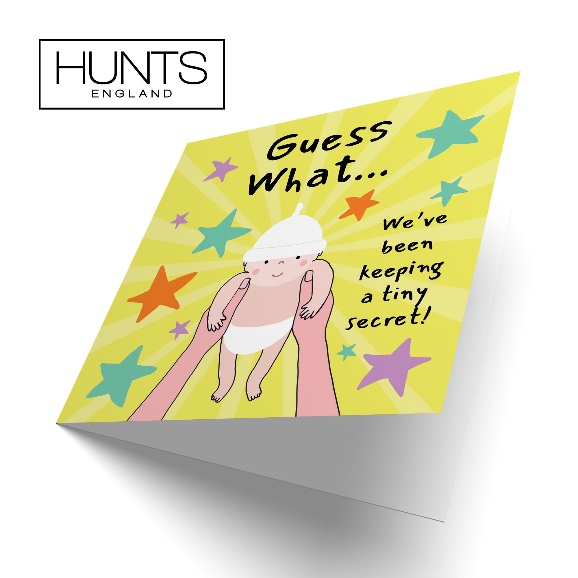 Guess What Announcement Reveal Pregnancy Card Bundle Of Joy Laugh Out Loud - Default Title (GK00813)