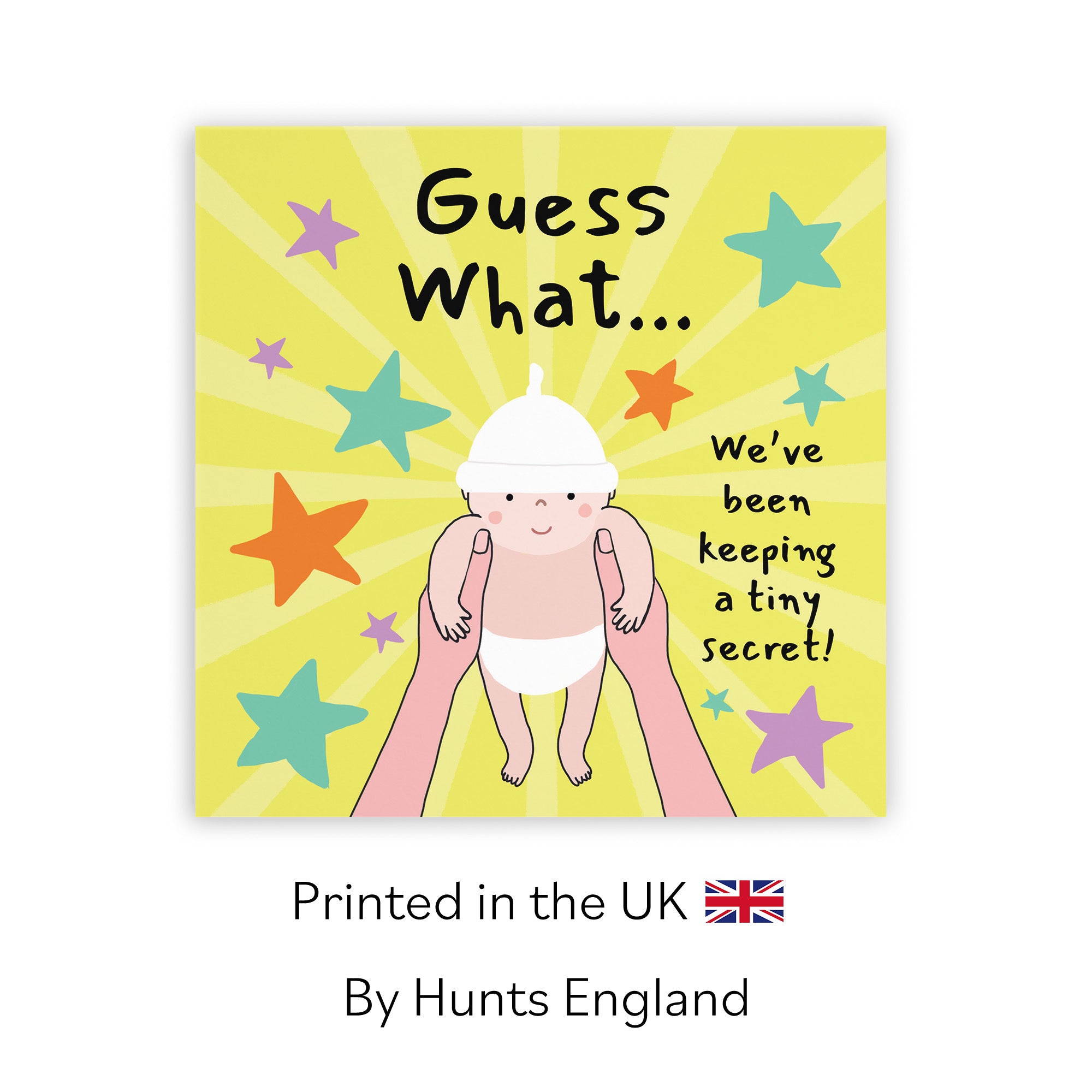 Guess What Announcement Reveal Pregnancy Card Bundle Of Joy Laugh Out Loud - Default Title (GK00813)