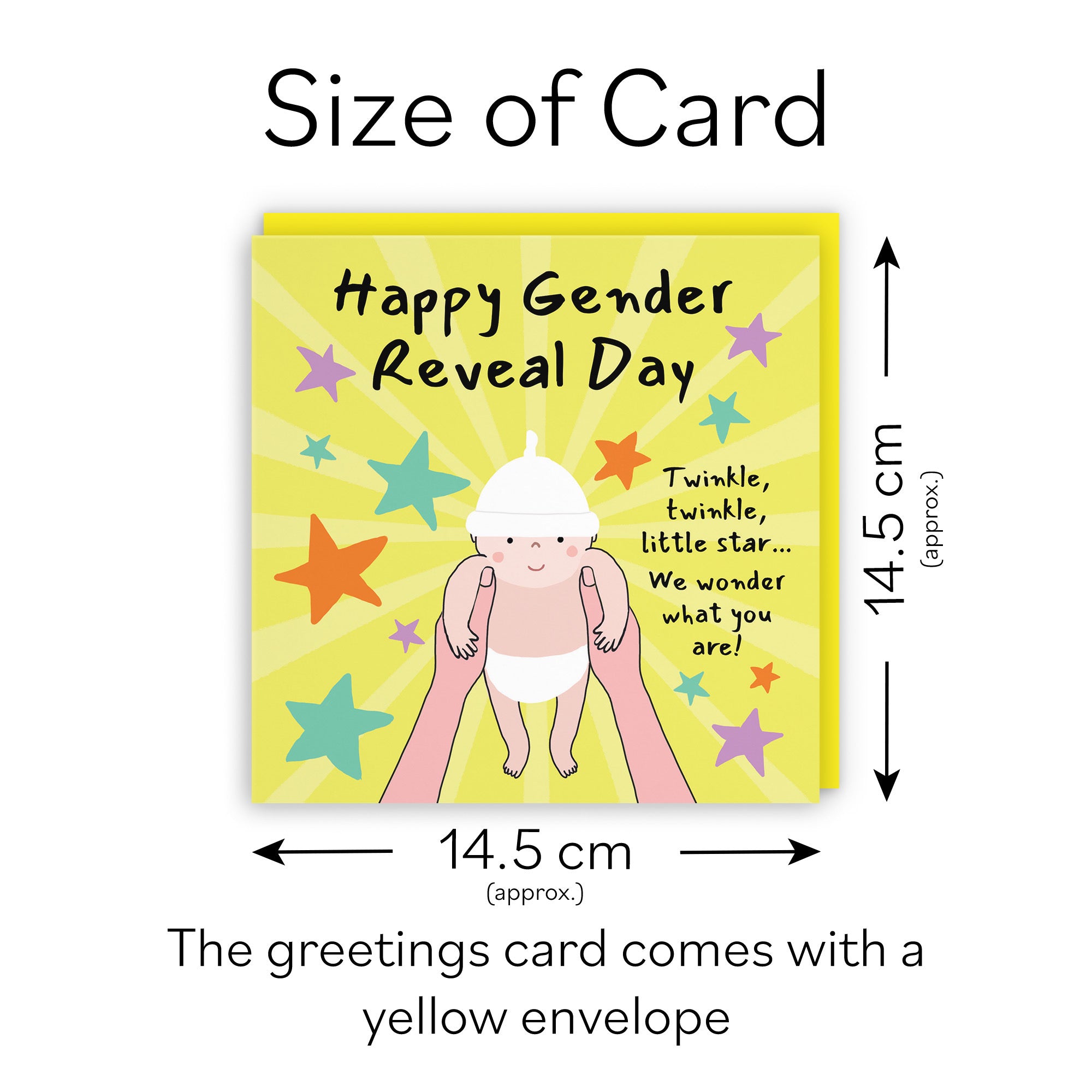 Happy Gender Reveal Day Pregnancy Card Bundle Of Joy Laugh Out Loud - Default Title (GK00814)