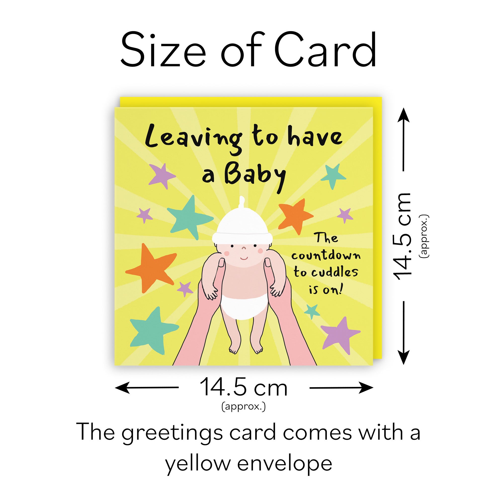 Leaving To Have A Baby Maternity Leave Pregnancy Card Bundle Of Joy Laugh Out Loud - Default Title (GK00815)
