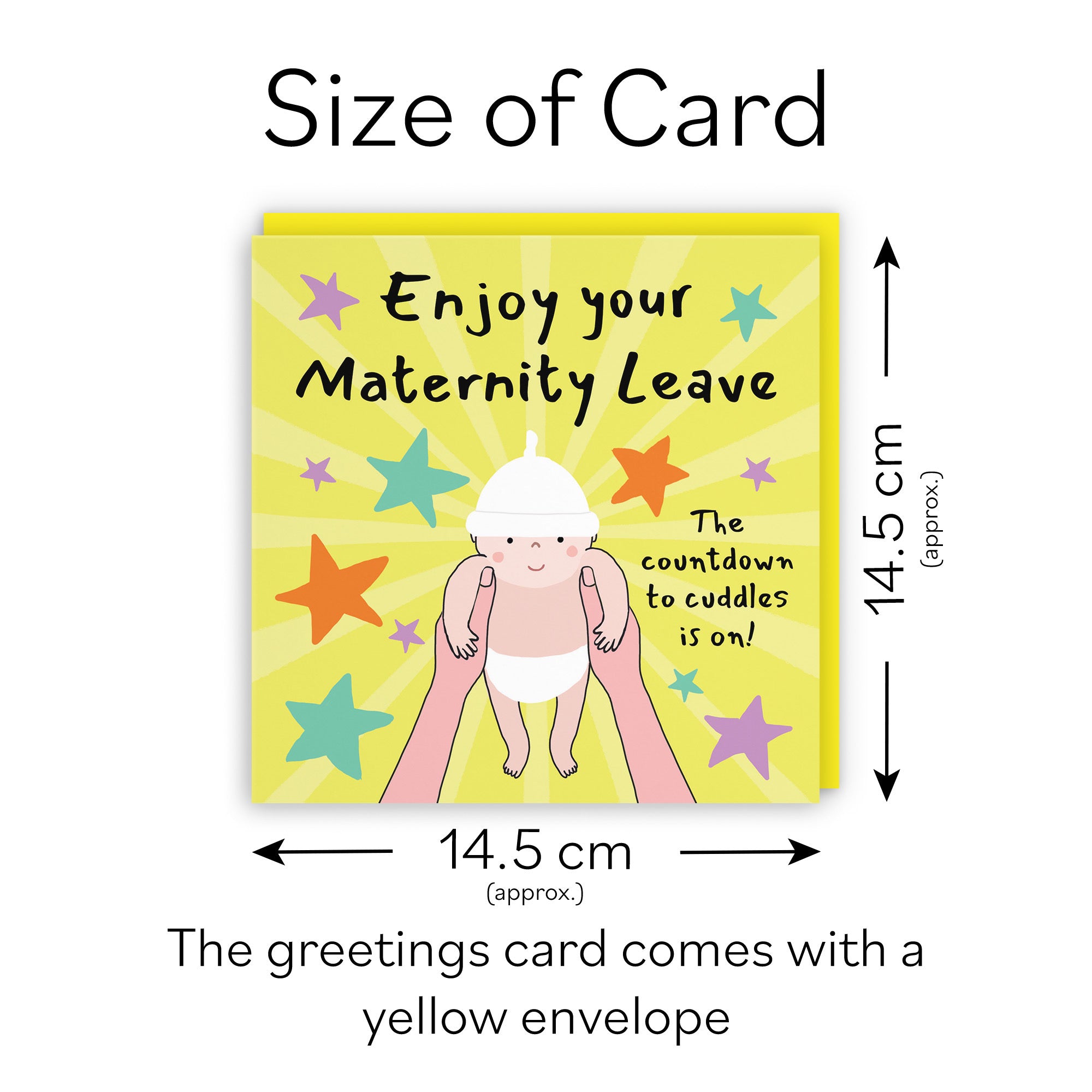 Maternity Leave Pregnancy Card Bundle Of Joy Laugh Out Loud - Default Title (GK00816)